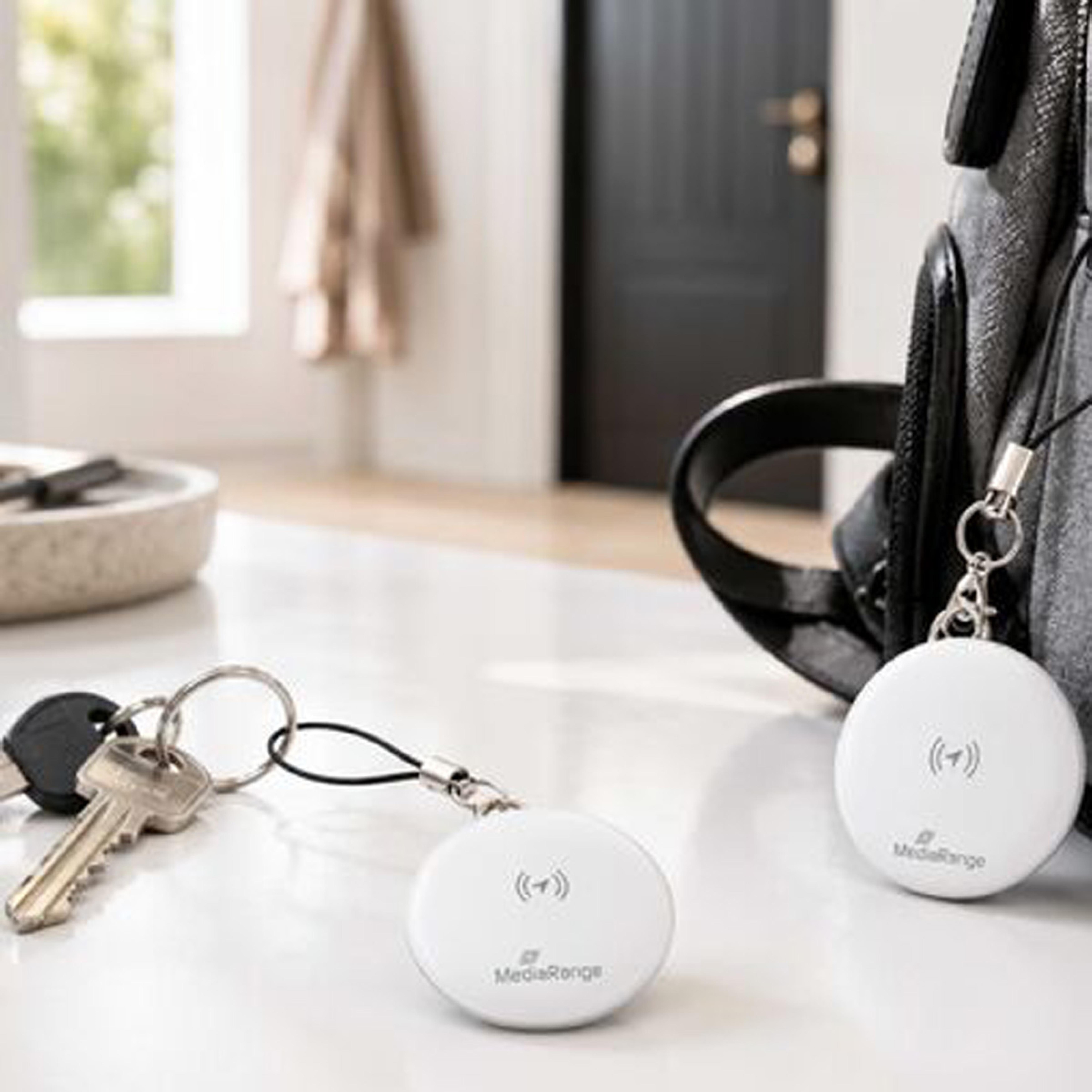MediaRange Smart Tracker fuer Android und Apple 2er Pack