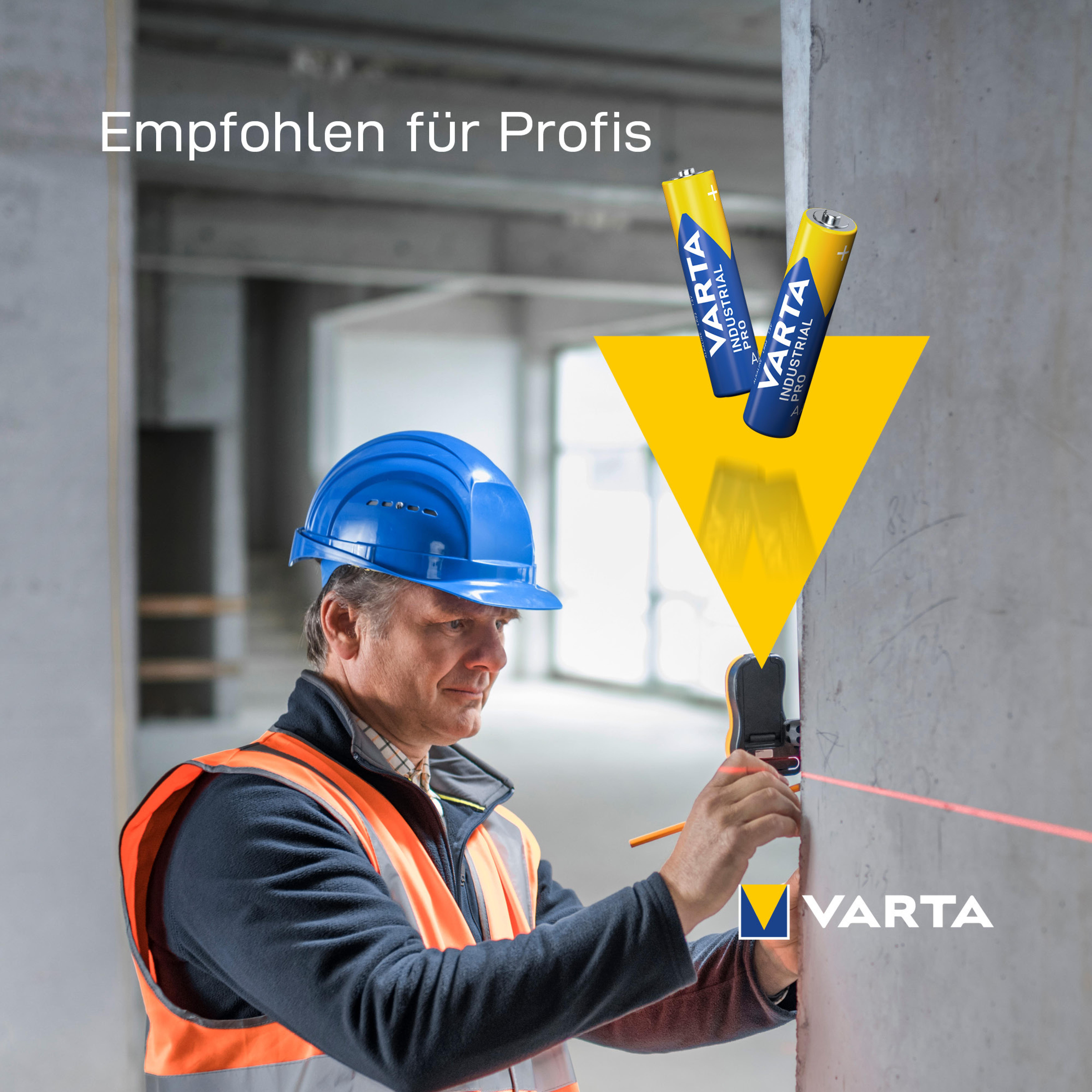 Varta Batterie INDUSTRIAL PRO Micro AAA LR03 (4x in Folie)