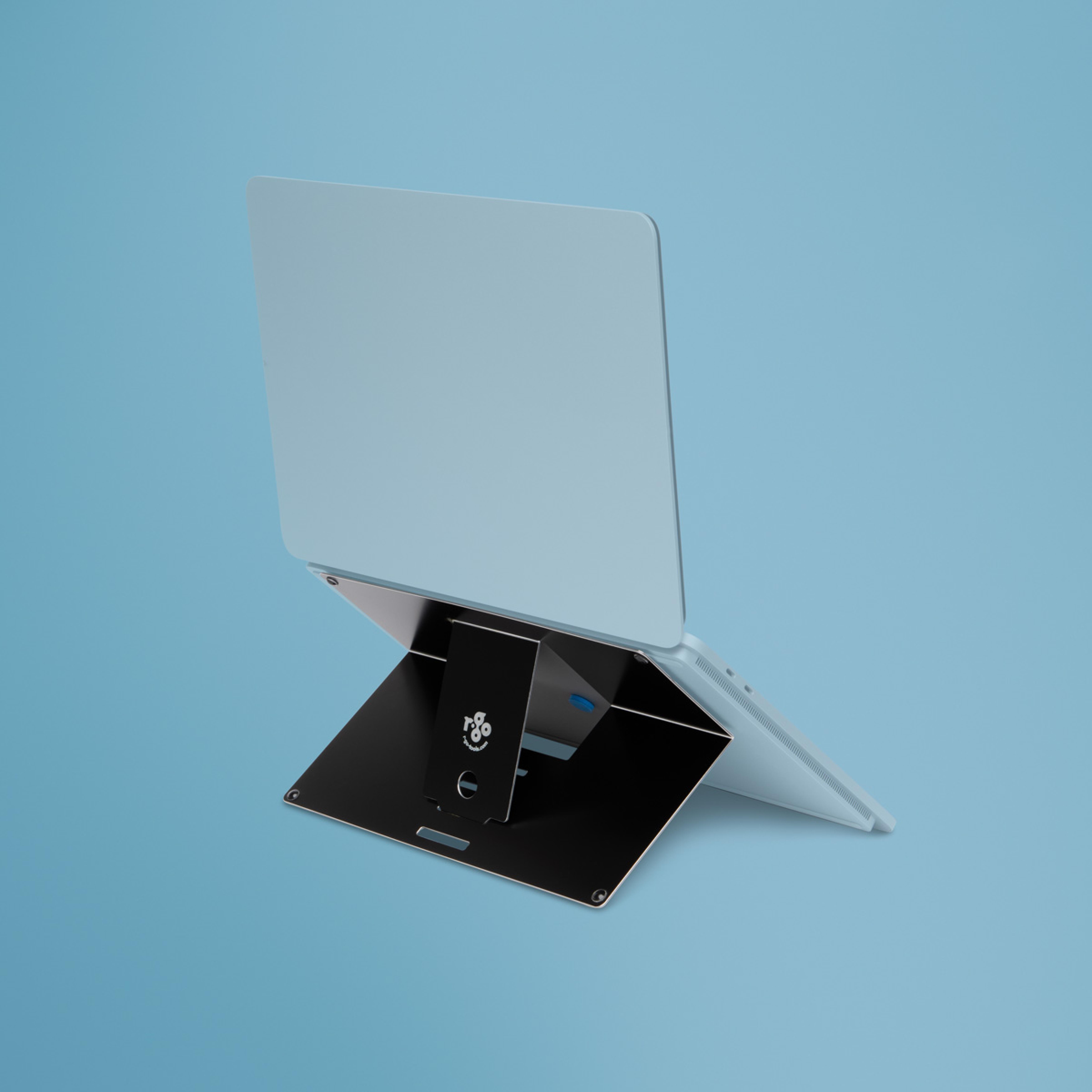 R-Go Laptopstaender 10"-22" Max.5KG Riser schwarz
