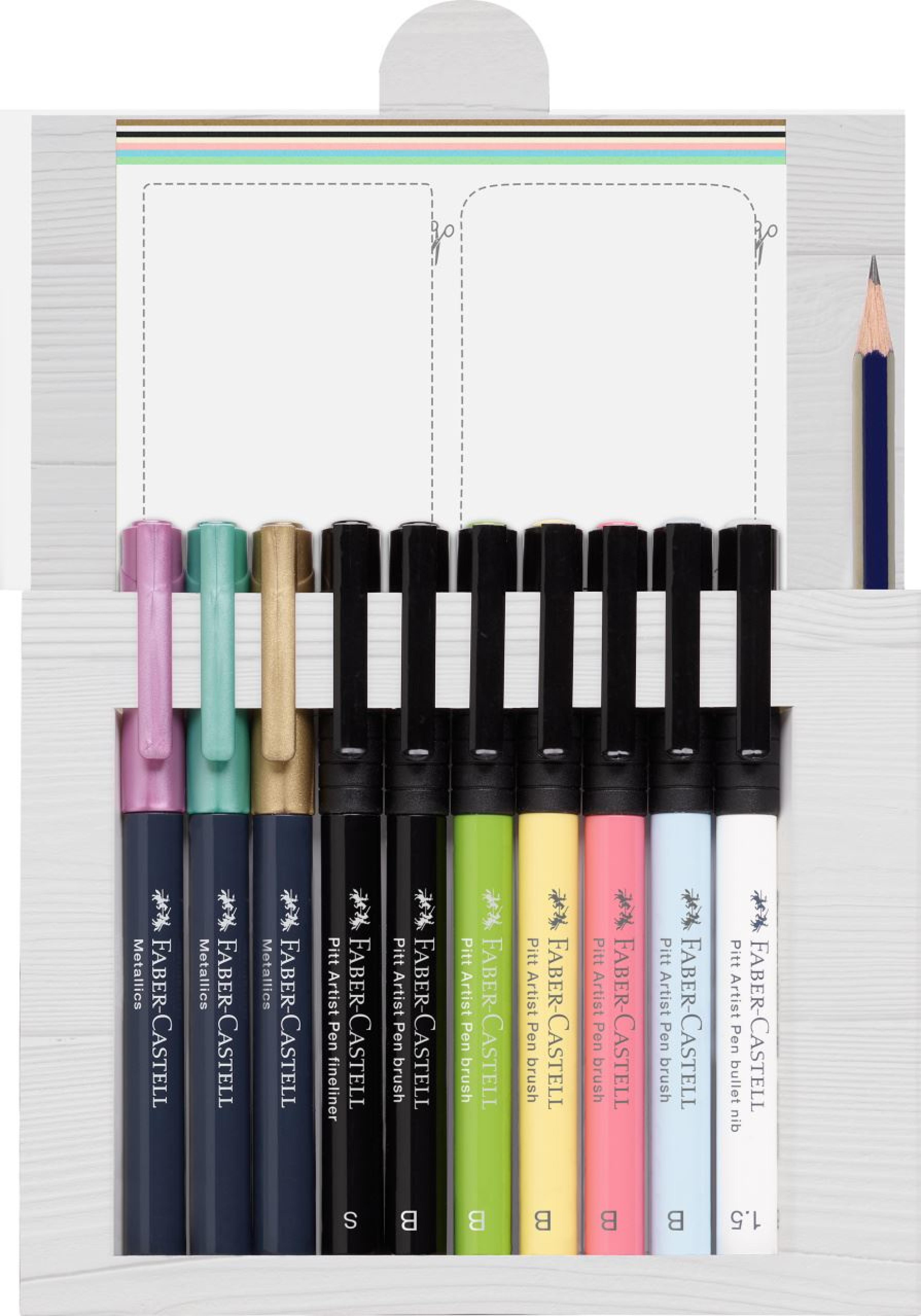 FABER-CASTELL Kreativset Handlettering 12-teilig