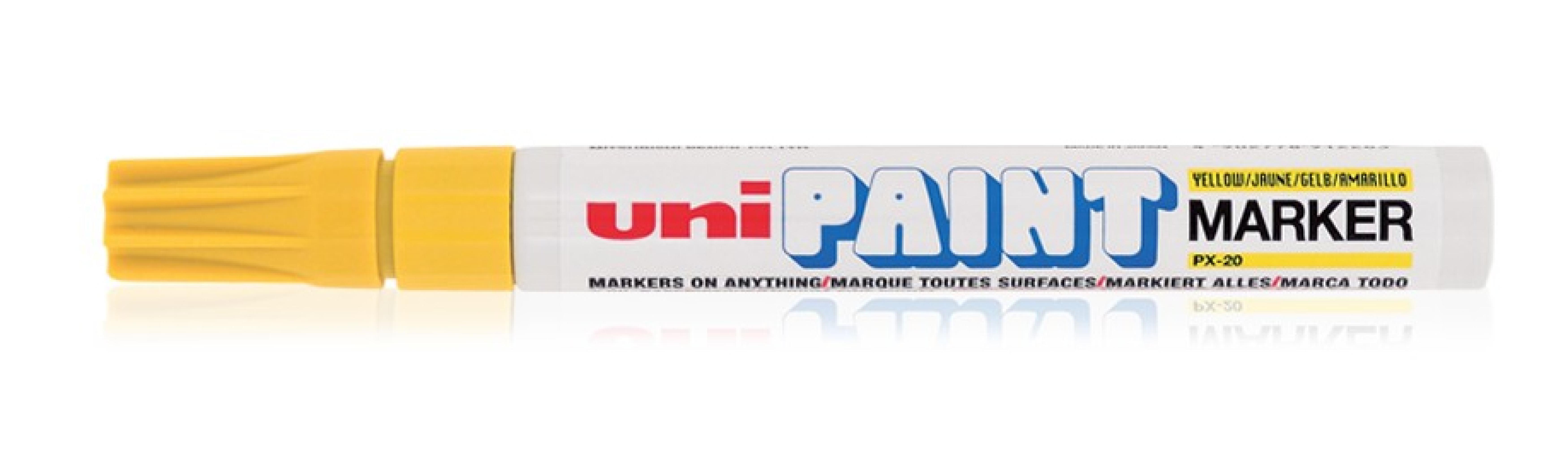 Mitsubishi Lackmarker UNI PAINT PX-20 gelb