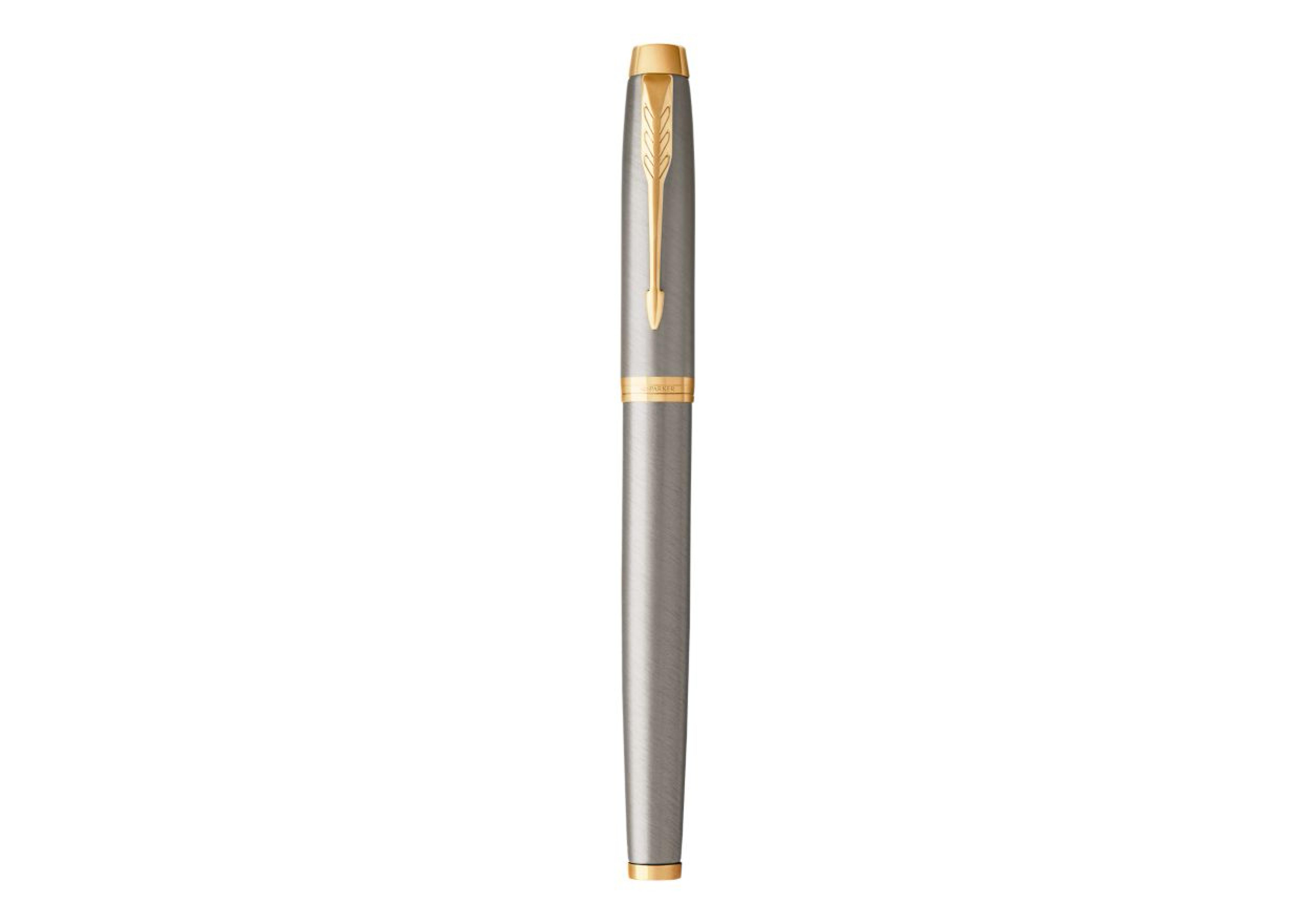 PARKER Fueller IM Brushed Metal M Blau Geschenk