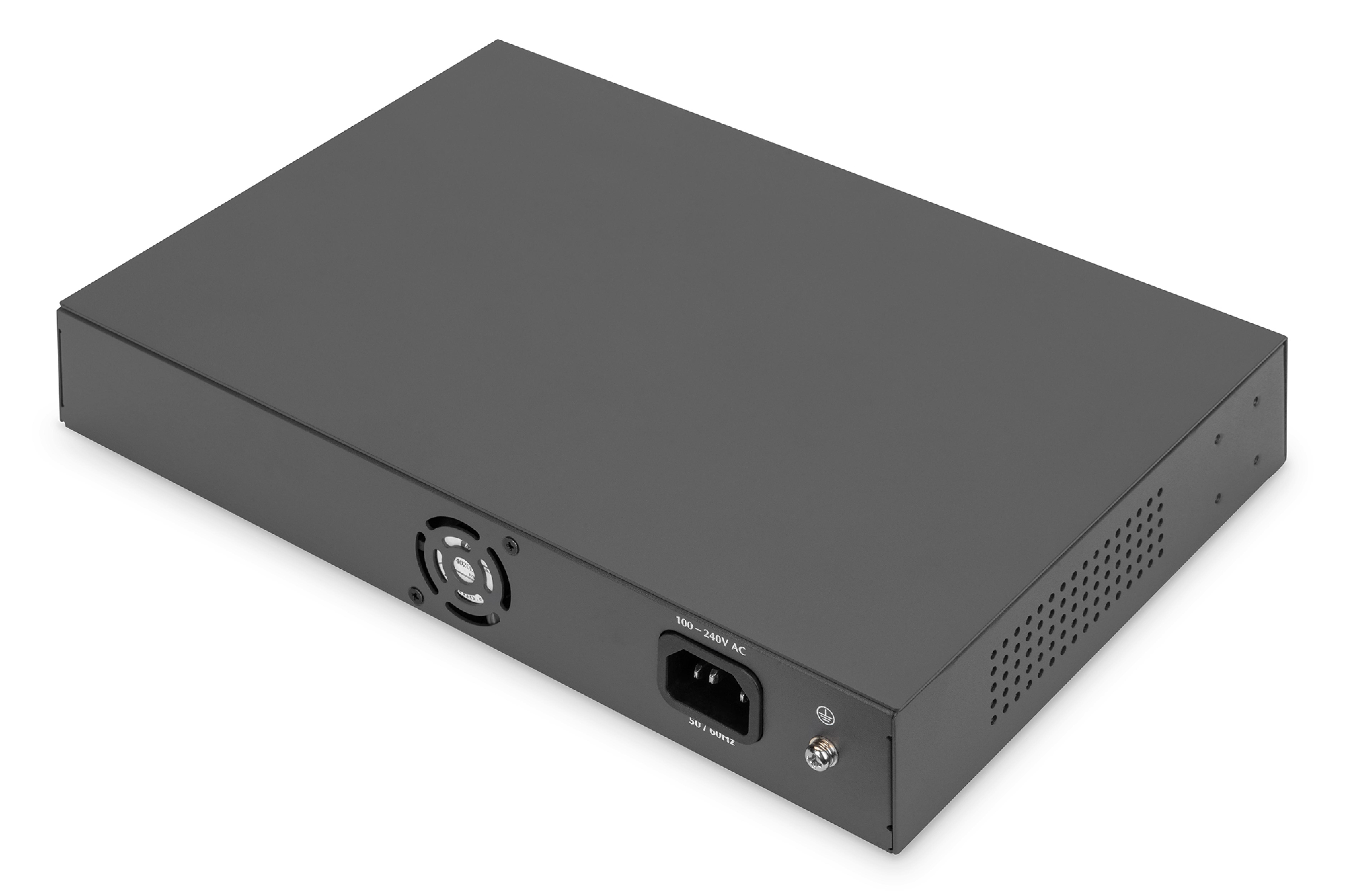 DIGITUS Switch 16-Port 10/100 32W PoE schwarz