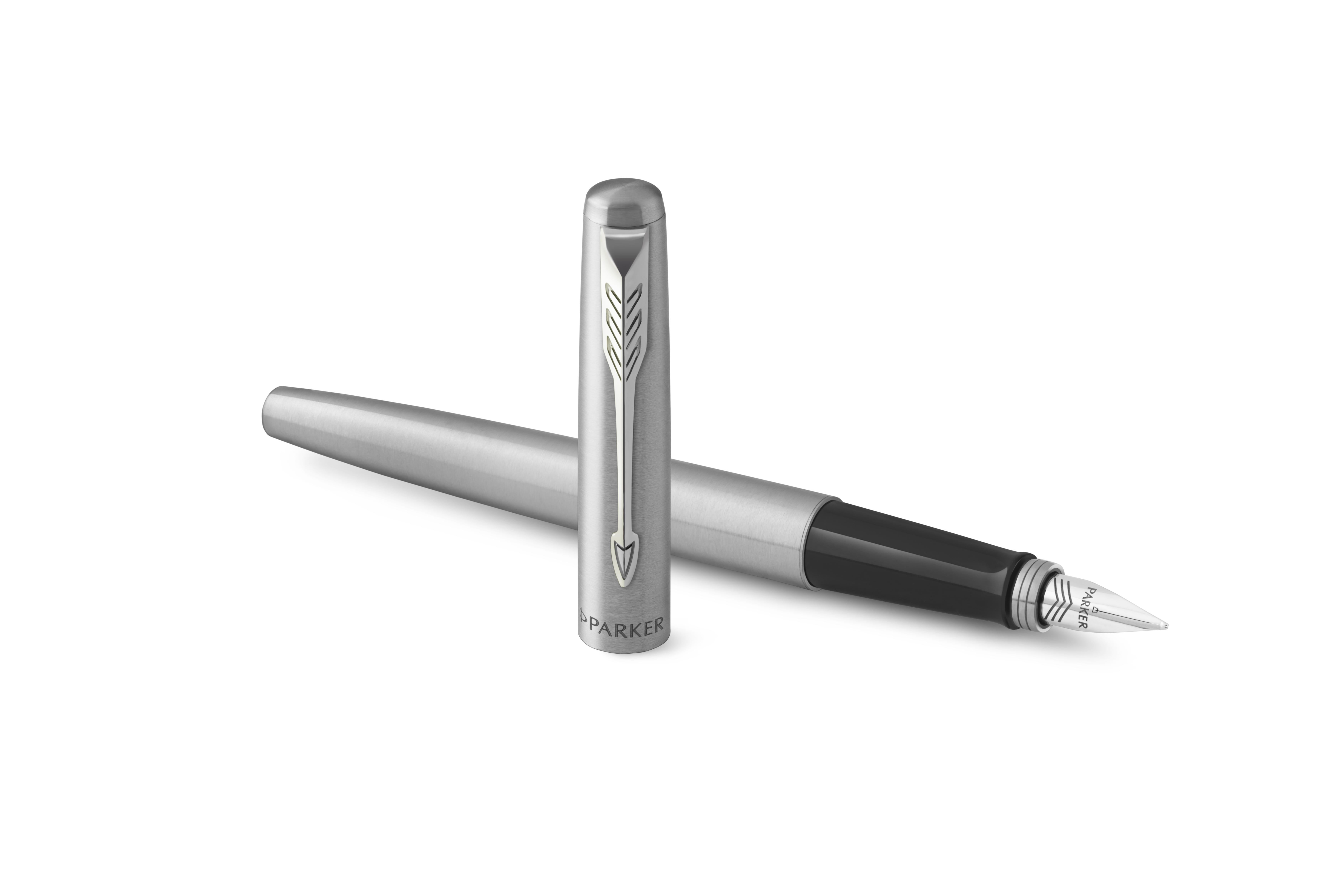 PARKER Fueller & Kugelschreiber DuoSet Jotter Edelstahl C.C. Geschenkb