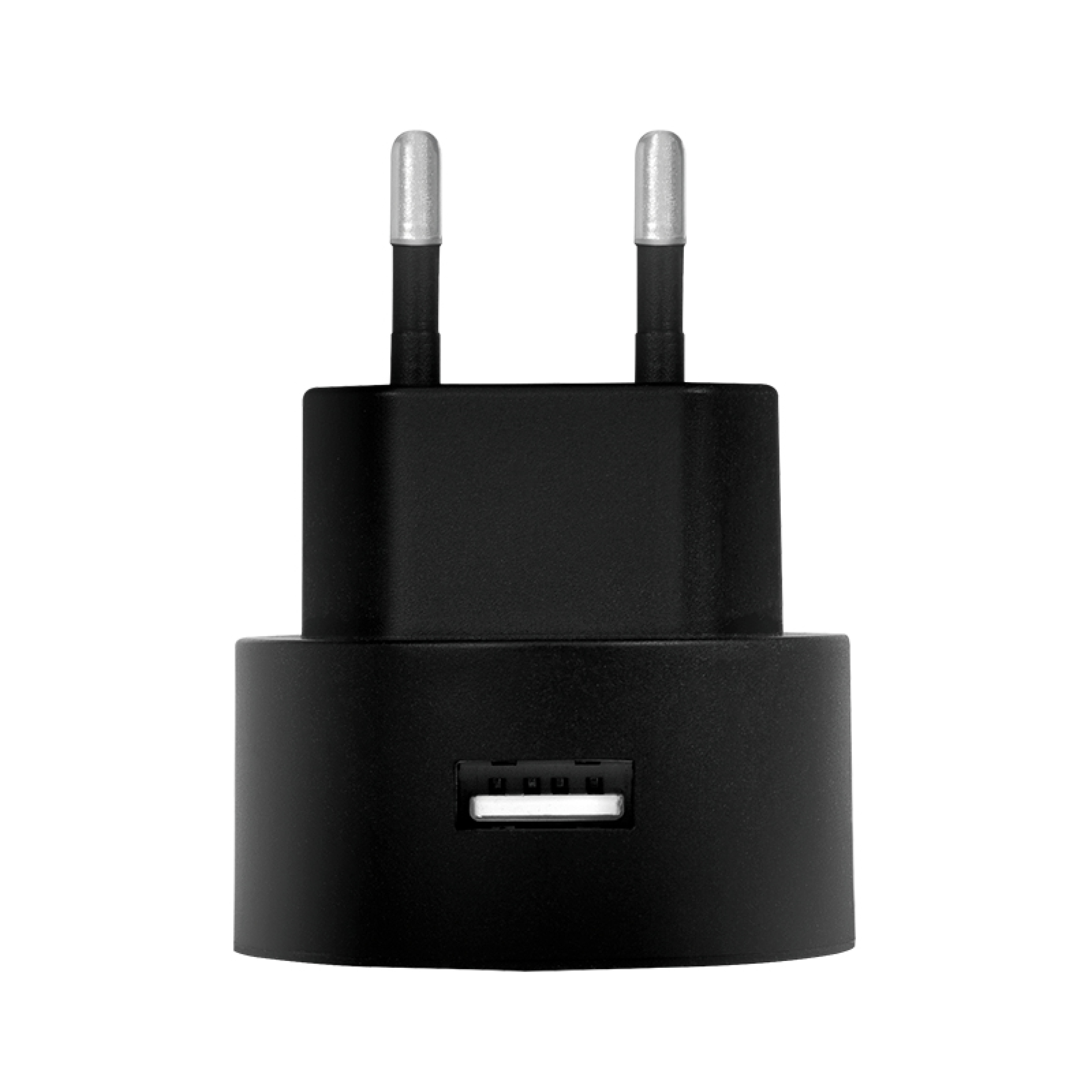 Logilink USB Steckdosenadapter 1port,10.5W,Fast Charging,sch