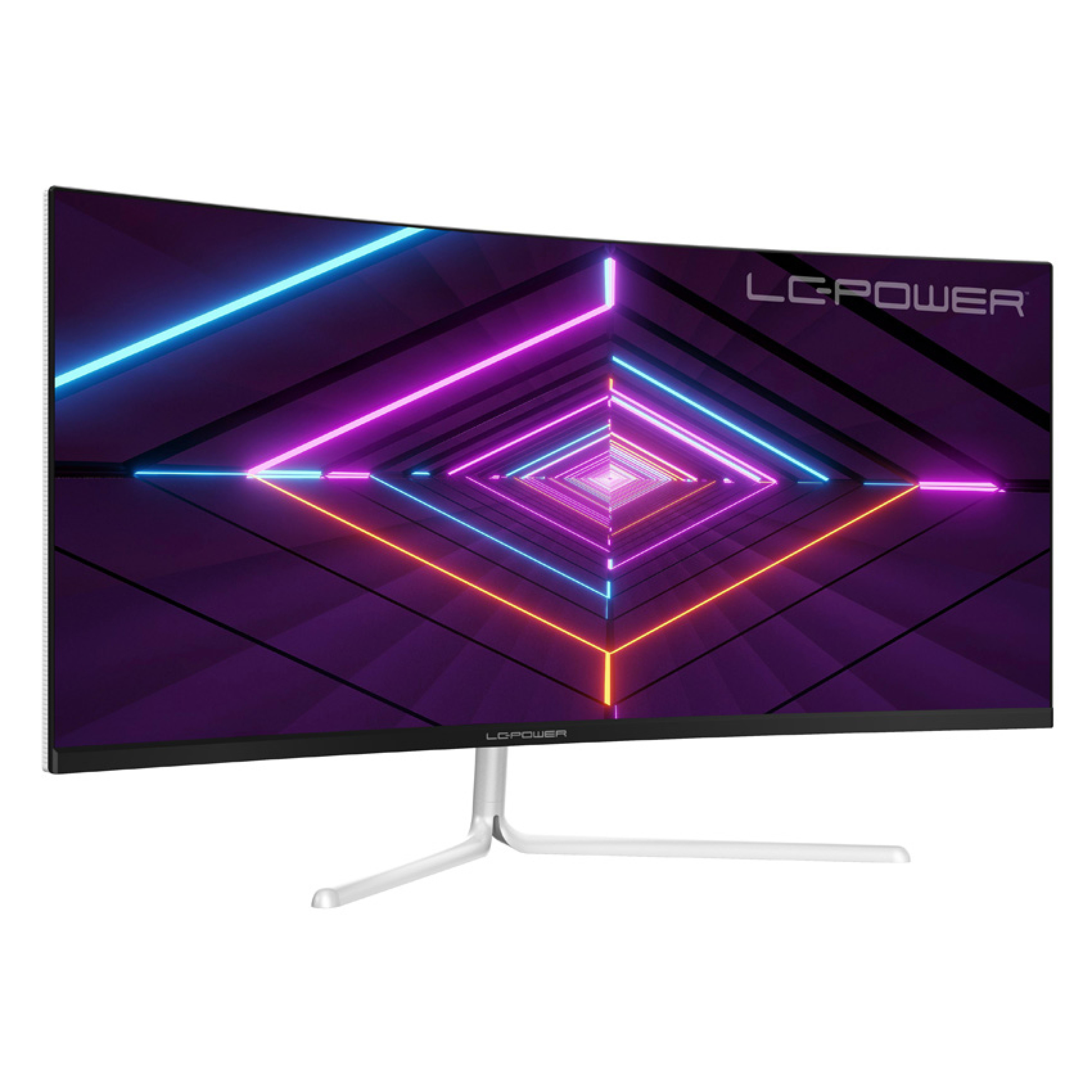 LC-Power 86,36cm (34") LC-M34-UWQHD-100-C-V3 VA+DP+HDMI Whit