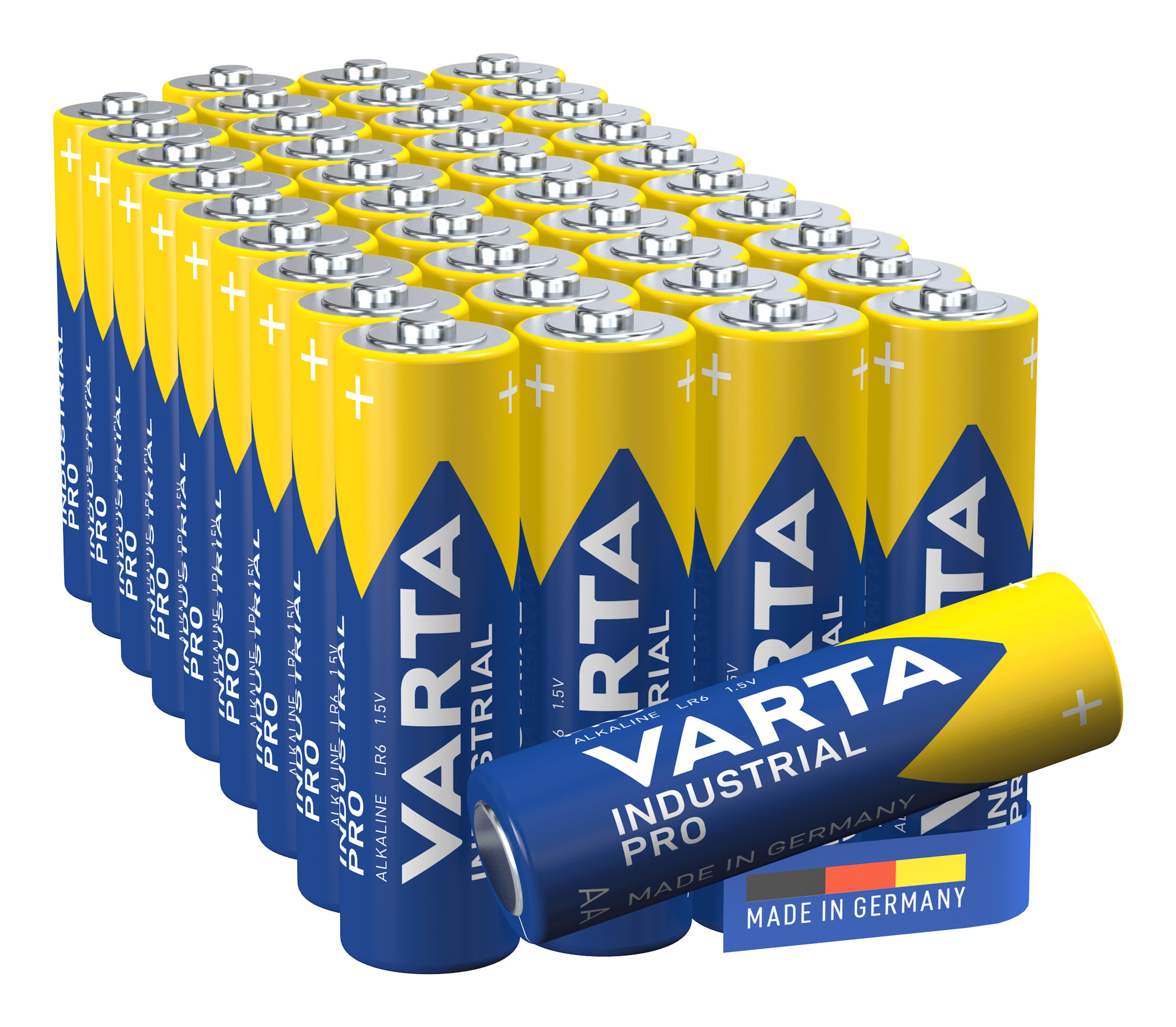 Varta Batterie INDUSTRIAL PRO Mignon AA LR6 (4x in Folie)