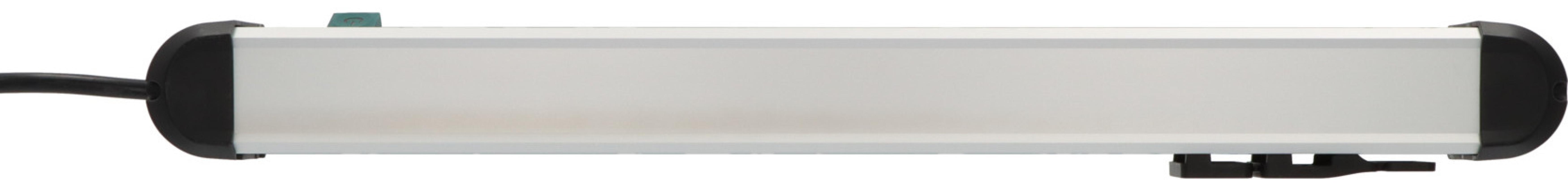 Brennenstuhl Steckdosenleiste Premium-ALU-Line 10fach 3m