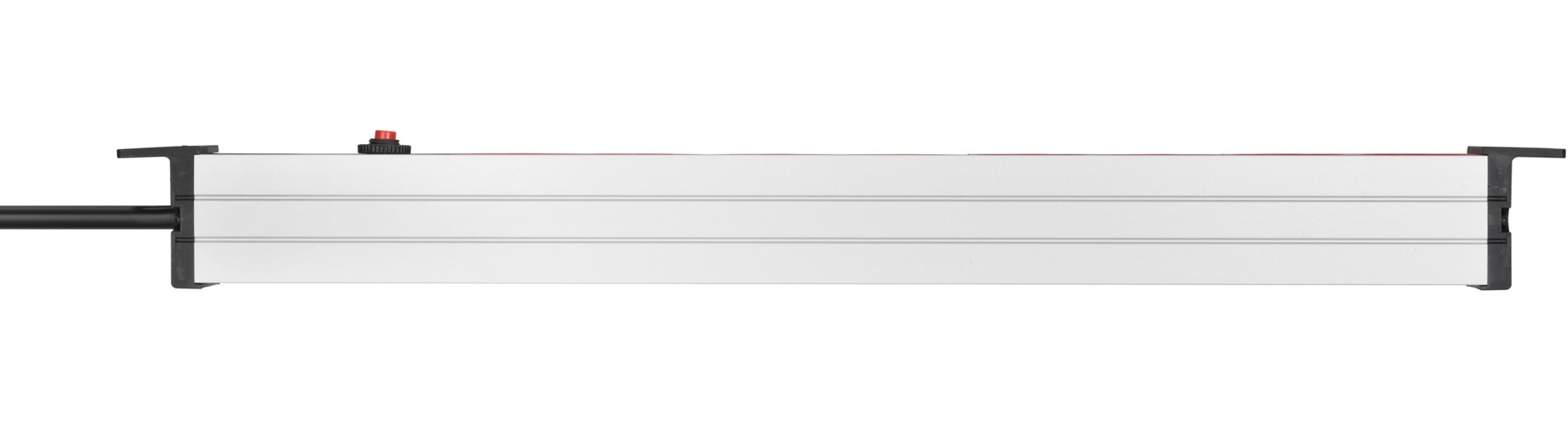 Brennenstuhl Steckdosenleiste Alu-Line 48.3cm 8x 2m rot