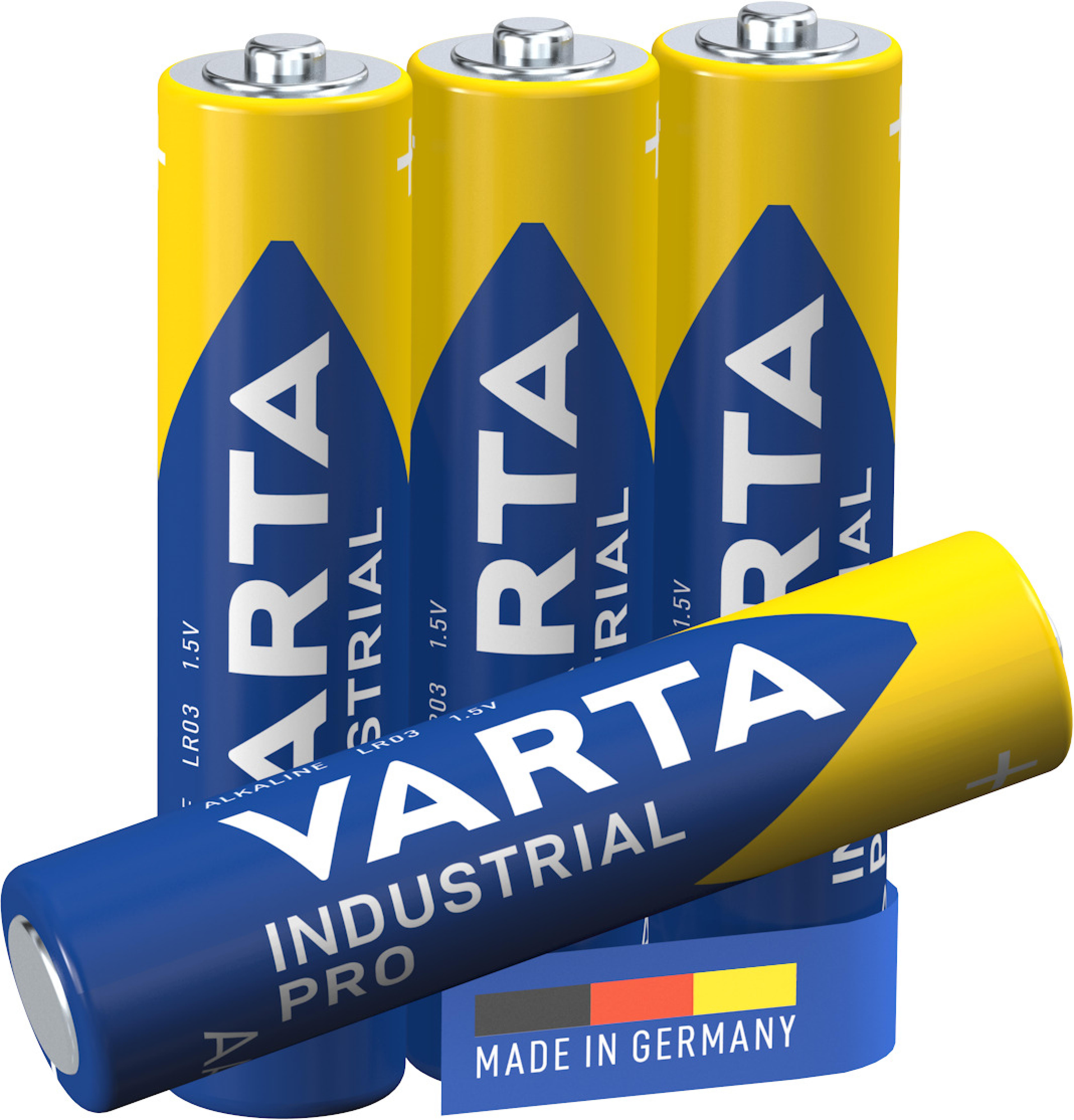 Varta Batterie INDUSTRIAL PRO Micro AAA LR03 (4x in Folie)