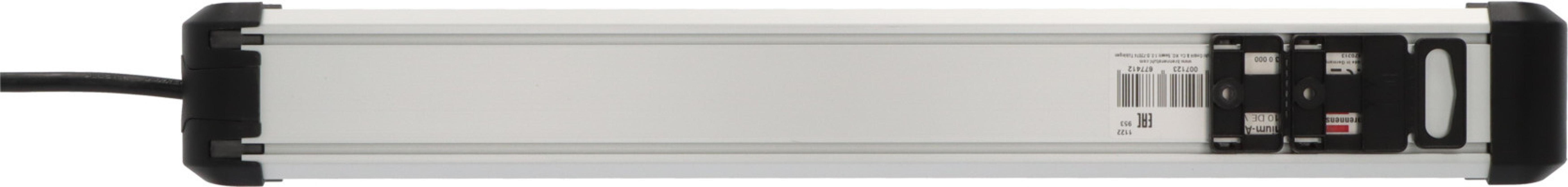 Brennenstuhl Steckdosenleiste Premium-ALU-Line 10fach 3m
