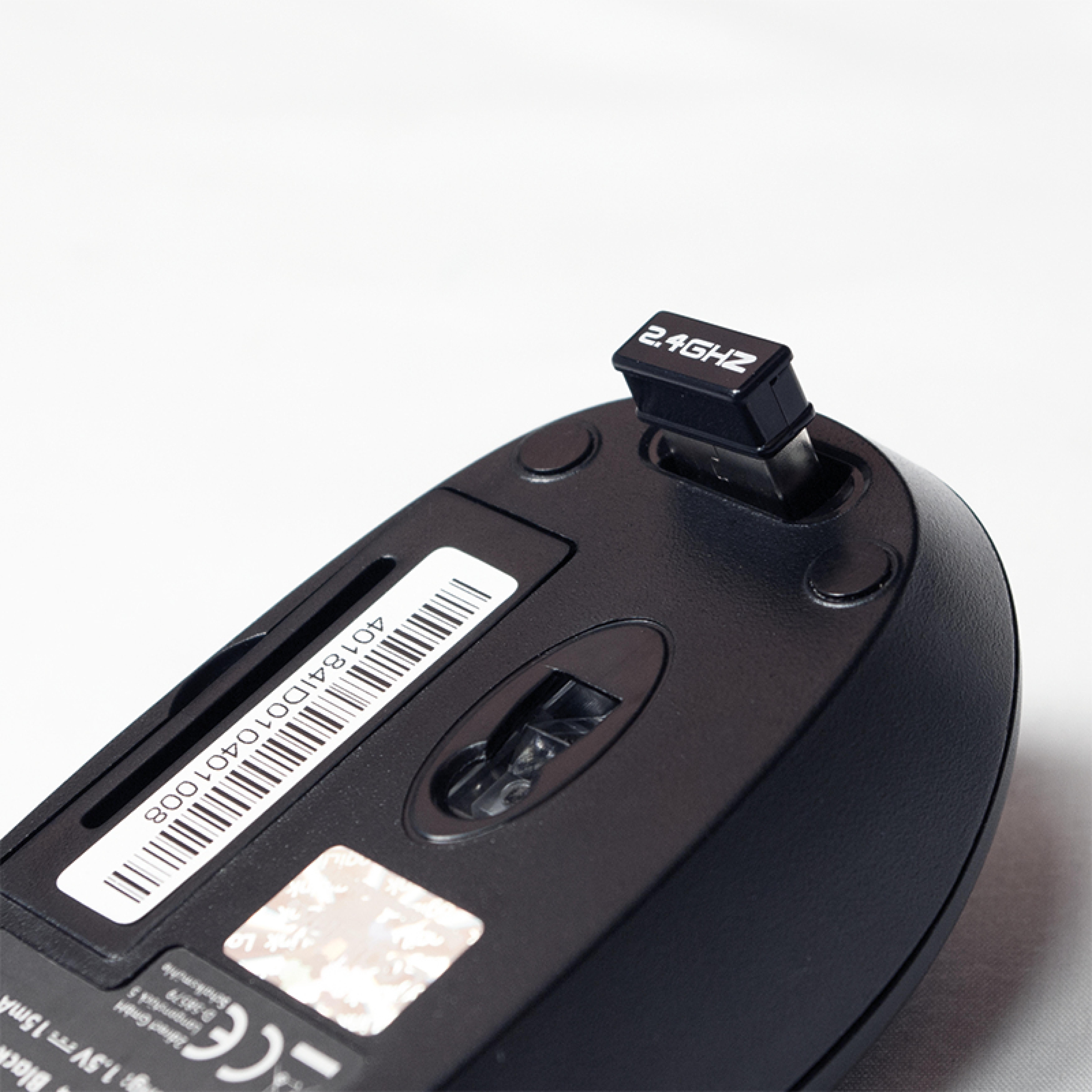 Logilink Tastatur Wireless 2,4GHz mit Maus black
