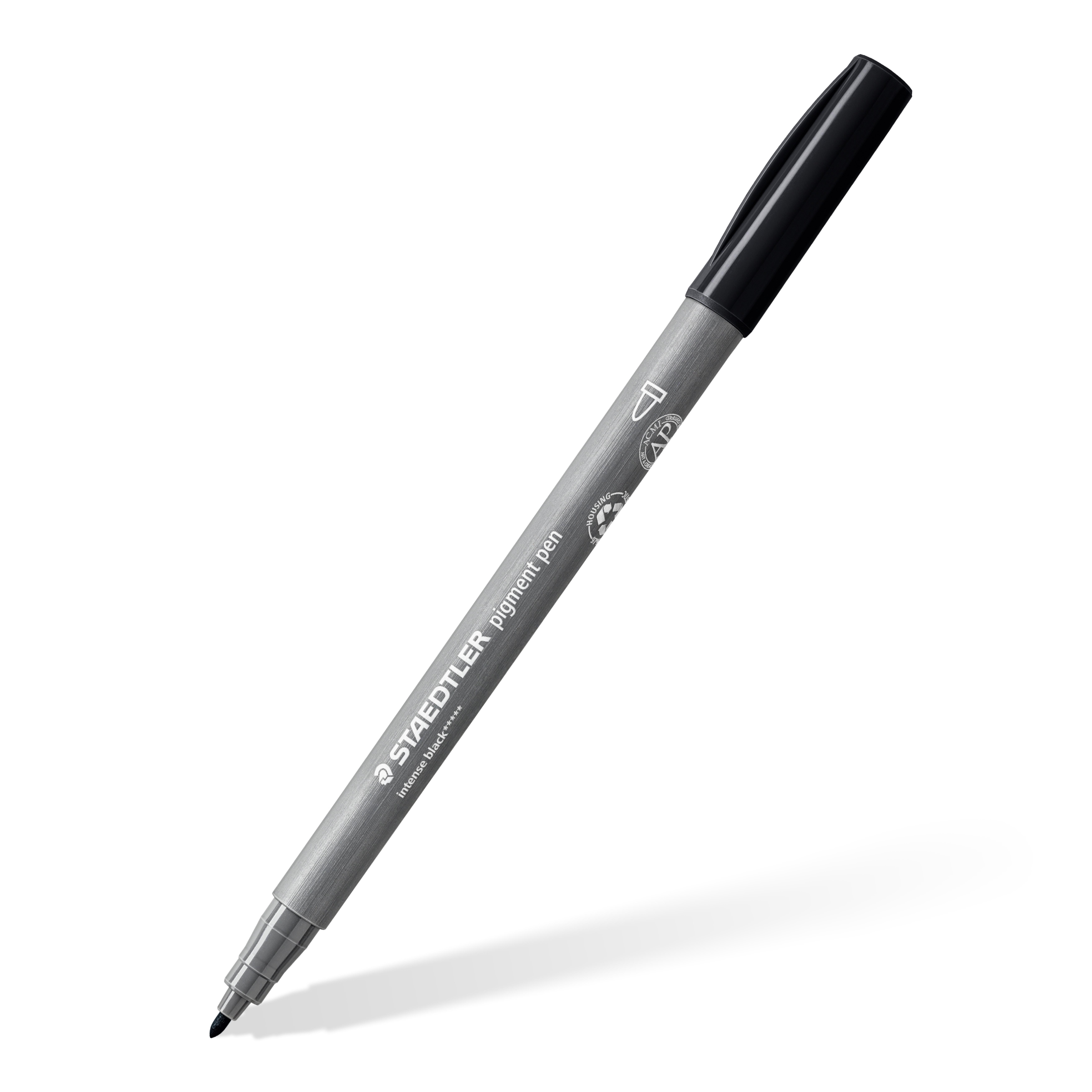 STAEDTLER MultiInk Pigment Arts intensiv pen schwarz 2er-Set retail