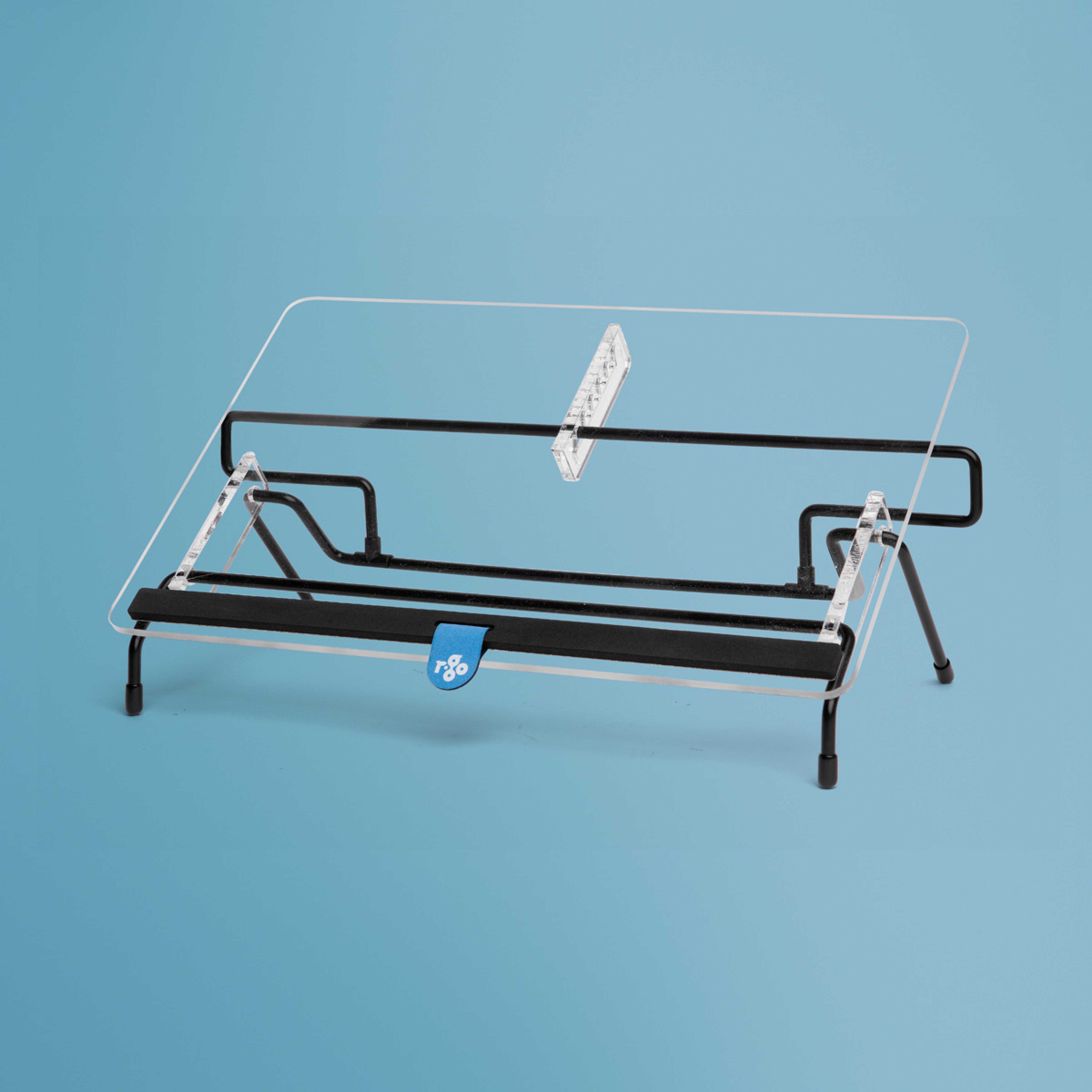 R-Go Dokumentenhalter FlexRead bis A3 transparentAcryl/sch