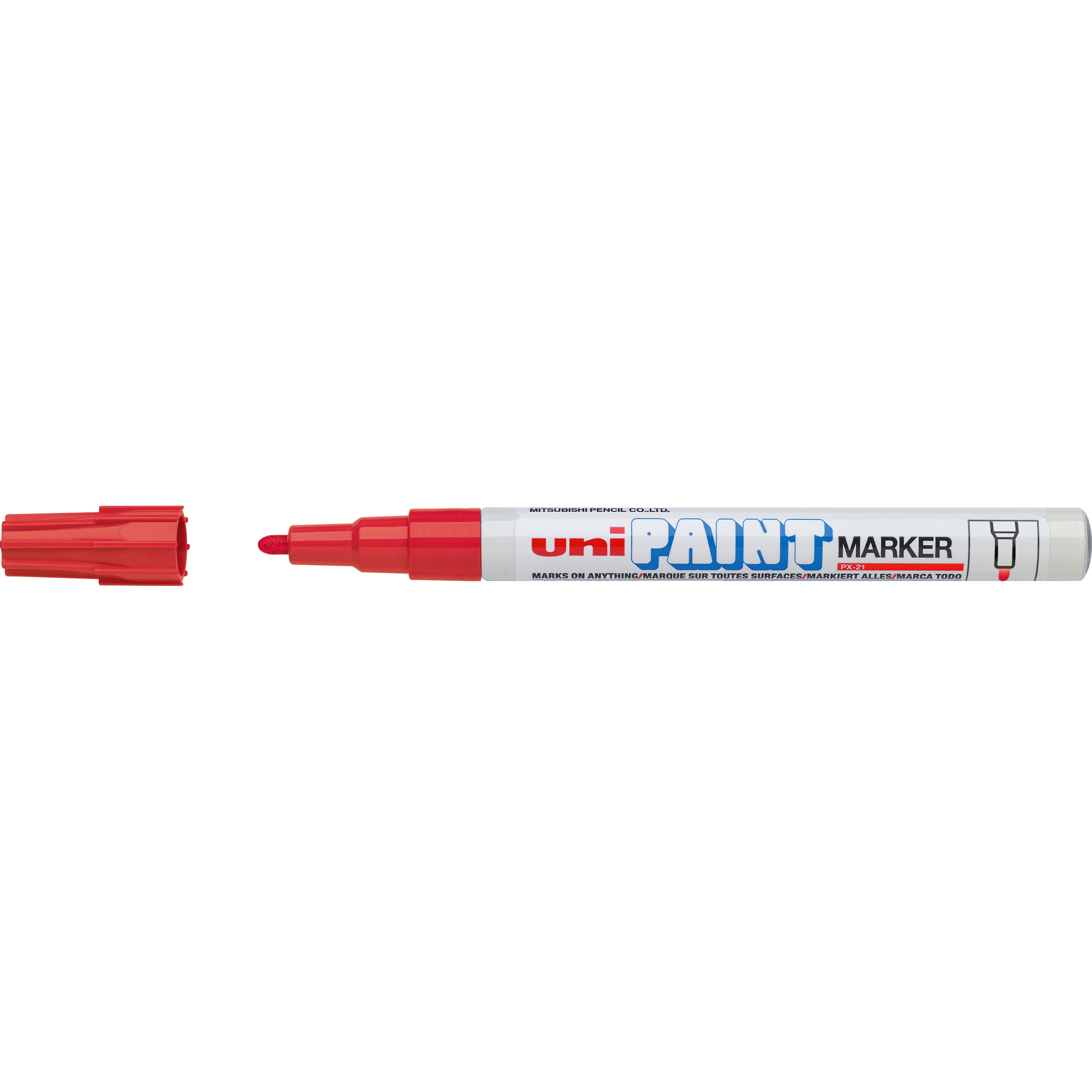 Mitsubishi Lackmarker UNI PAINT PX-21 rot