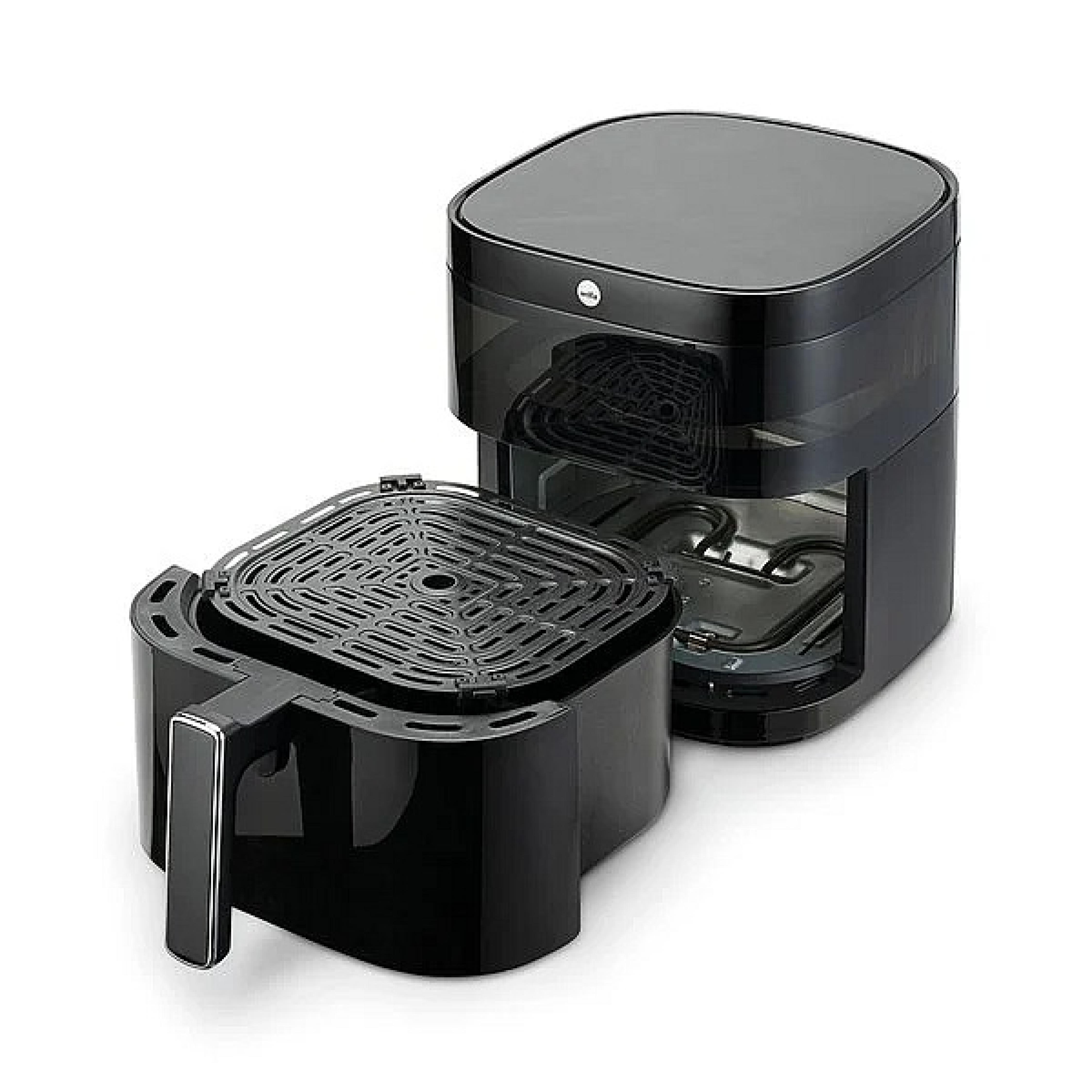 WILFA Heißluftfritteuse DUALFRY, 6 Liter, 1600W+500W, AFD-60B, schwarz