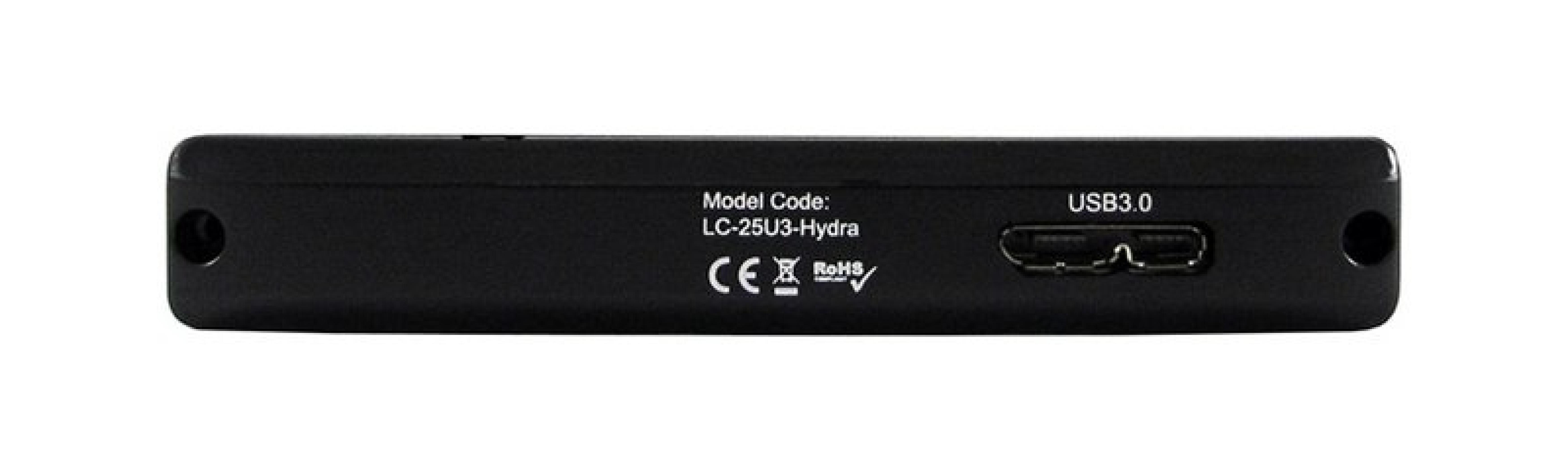 LC-Power Geh 6.3cm (2,5") SATA>USB3.0 LC-25U3-Hydra (B)