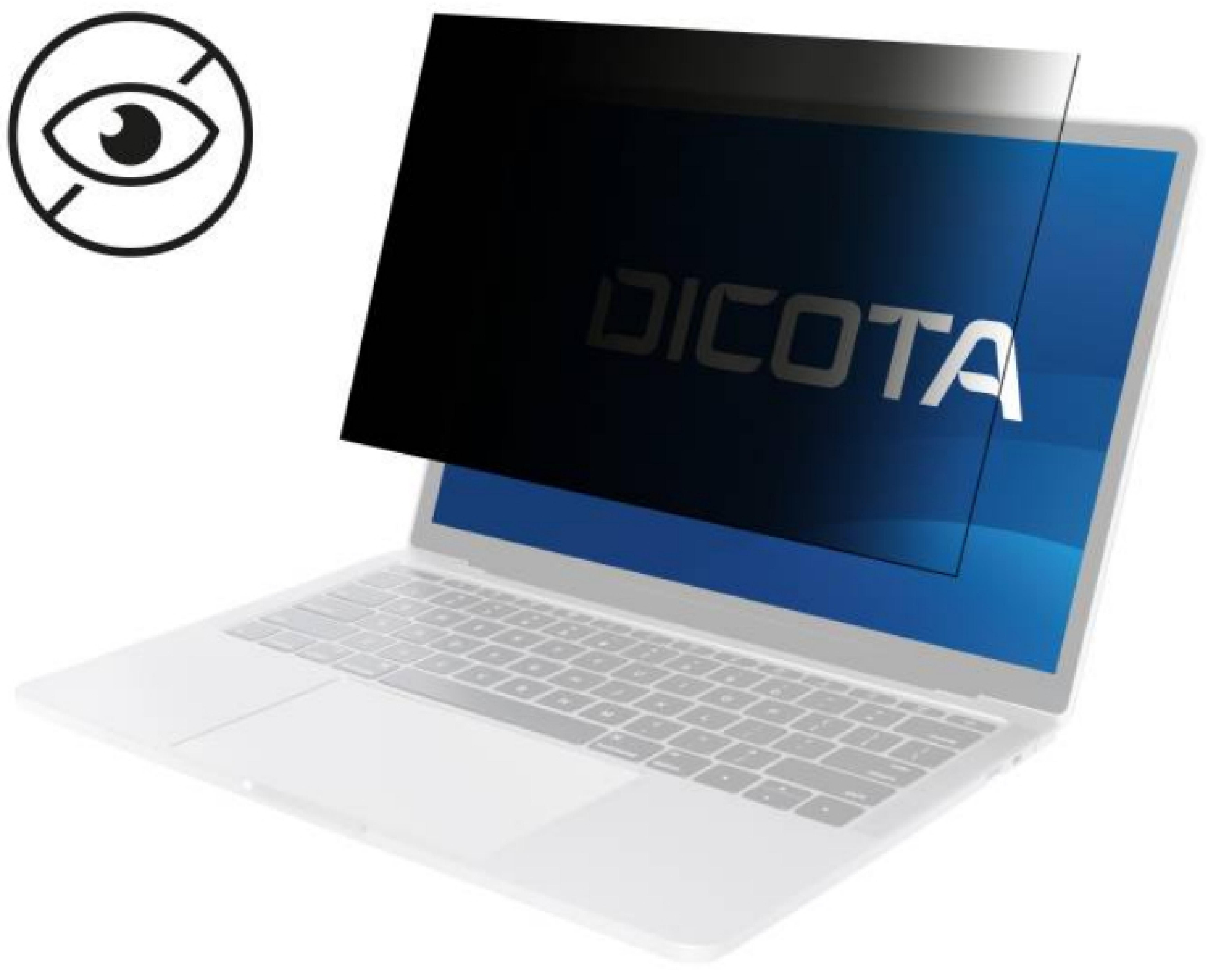 Dicota Privacy Filter 2-way magnetic Universal 16:10 13.3"