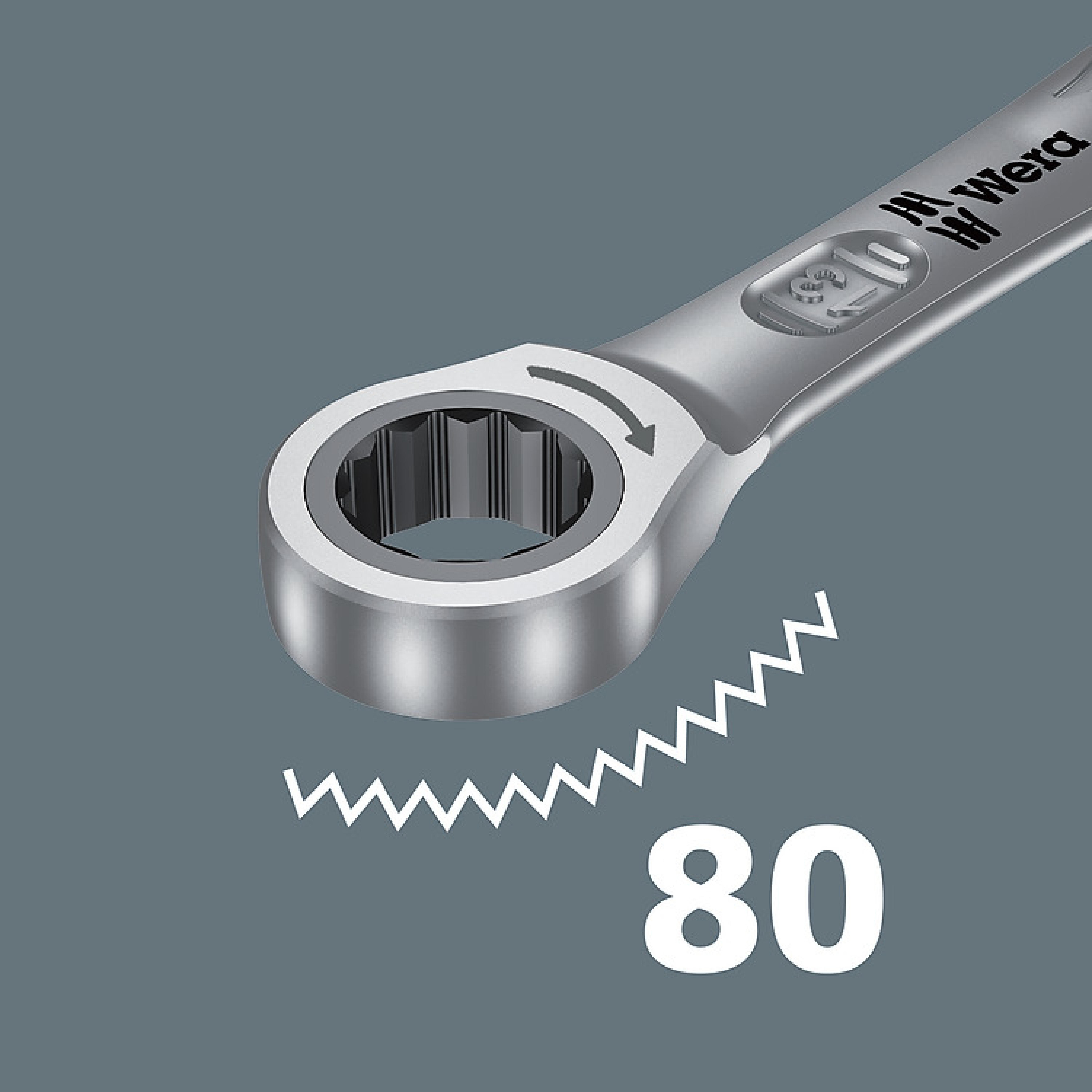Wera 6000 Joker 4 Set 1 Maul-Ringratschenschluessel-Satz