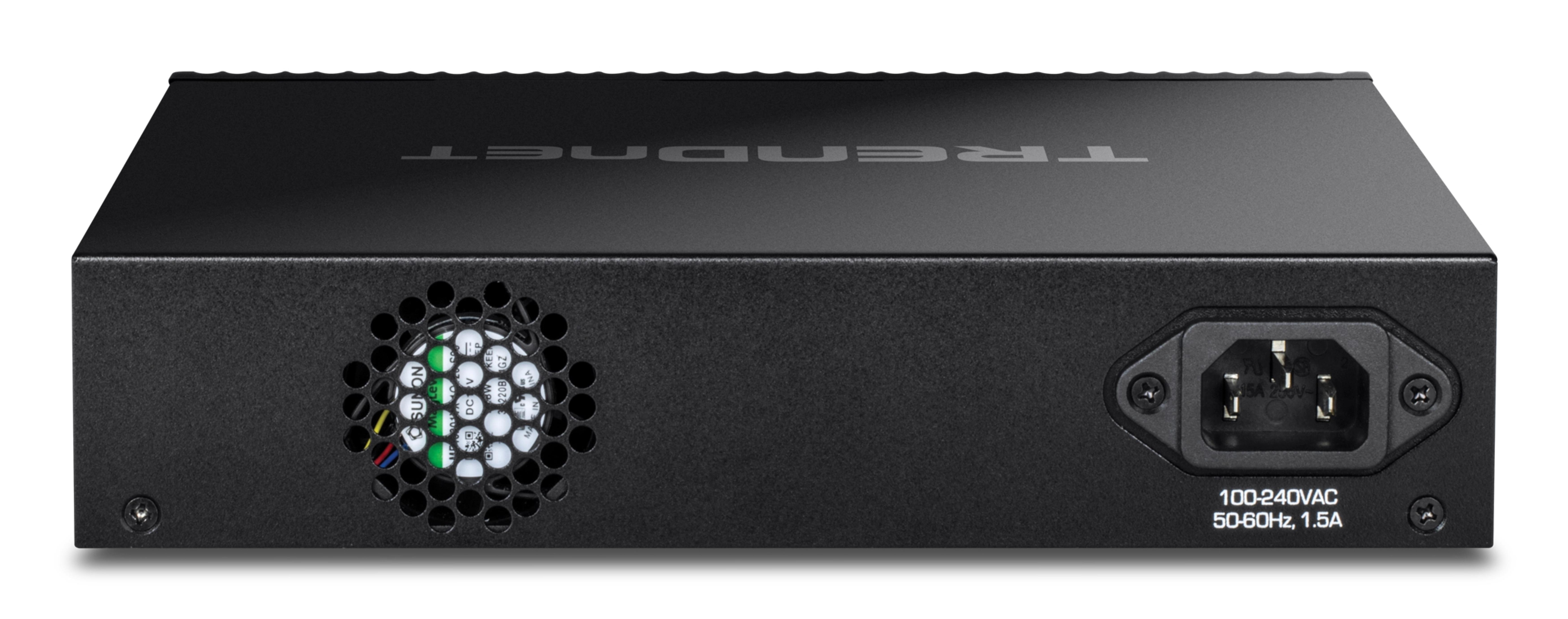TRENDnet 12-Port 10G Layer 2 Managed SFP+ Switch