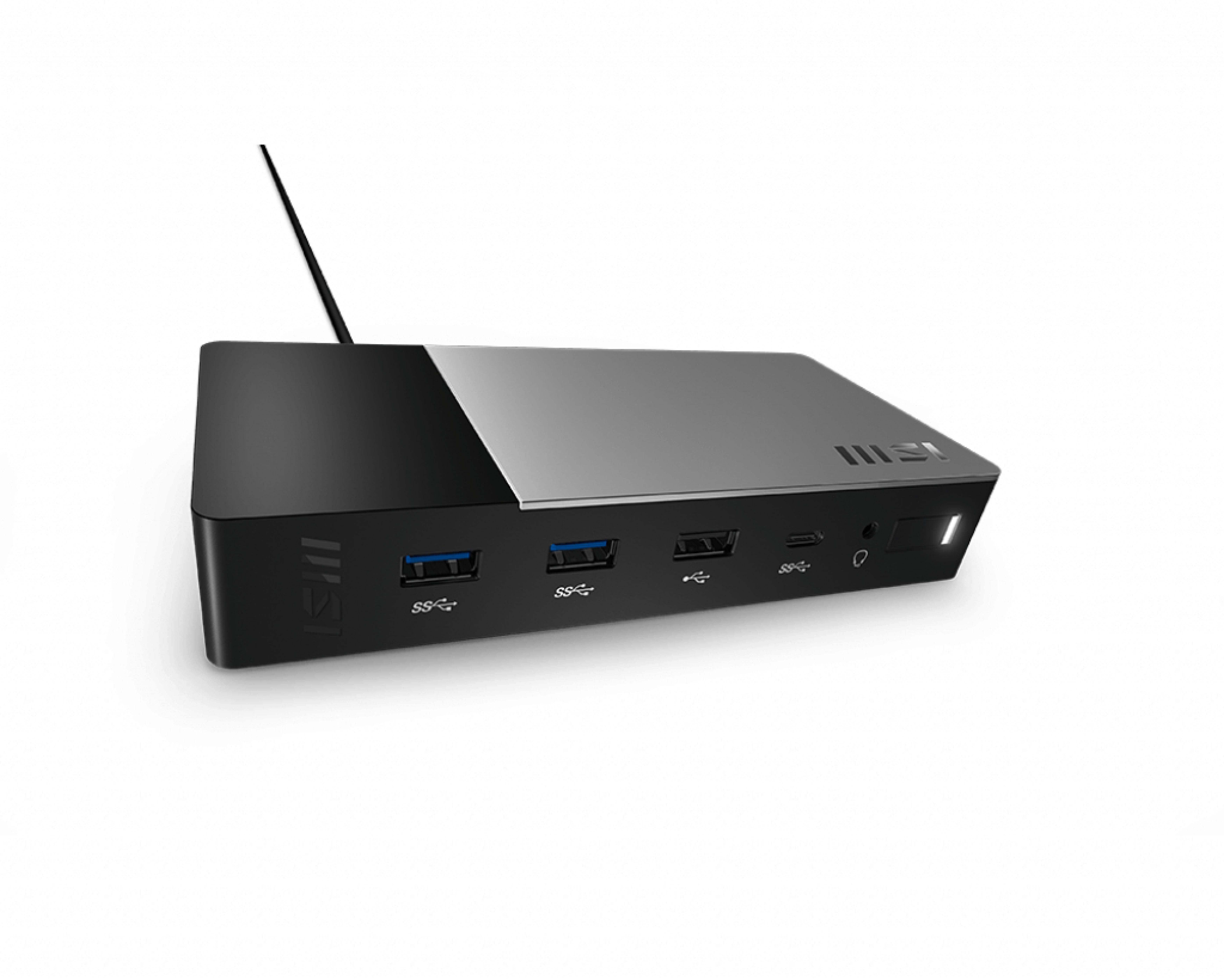 MSI USB-C Docking Station Gen 2 1xDP,1xDP USB-C,1xHDMI,5xUSB