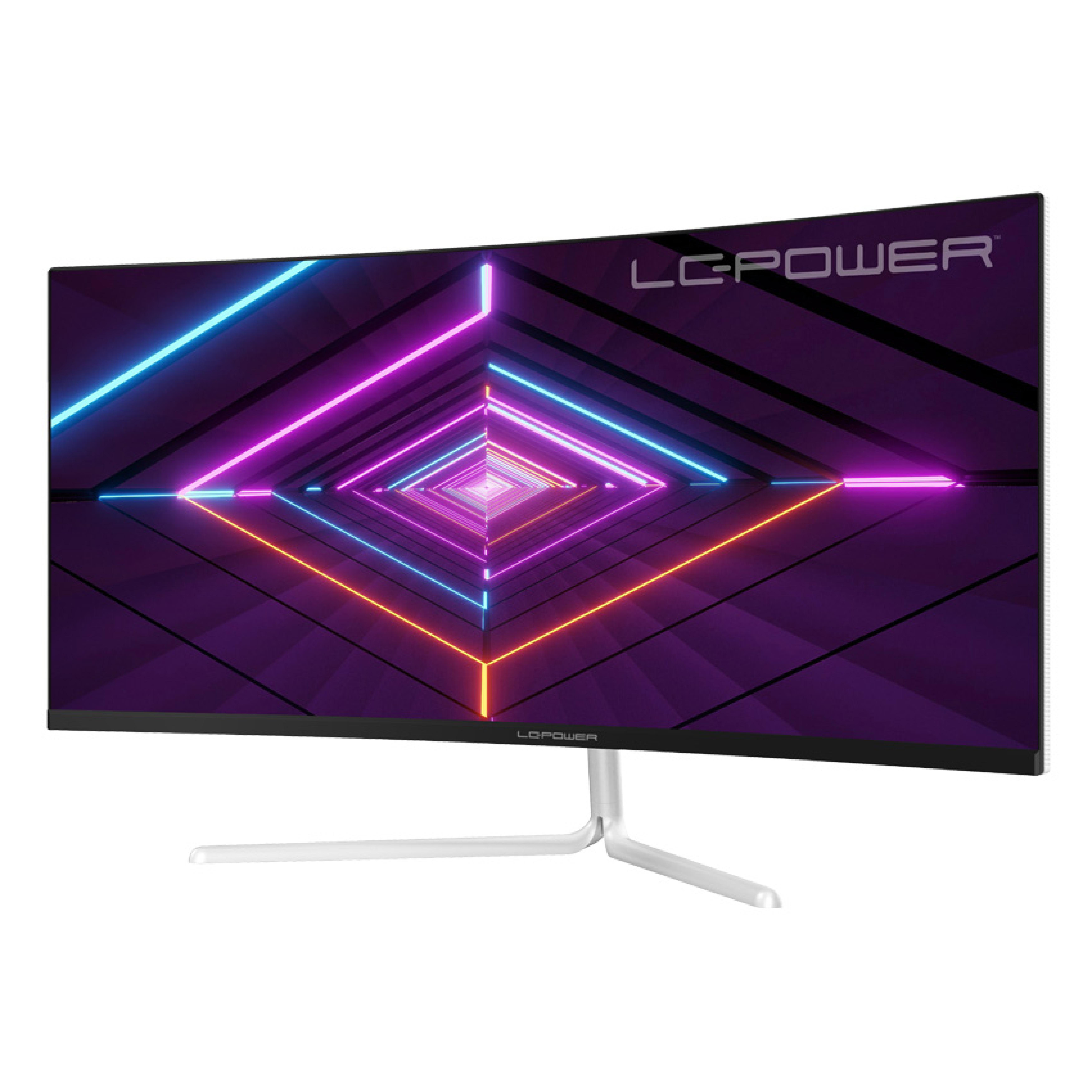 LC-Power 86,36cm (34") LC-M34-UWQHD-100-C-V3 VA+DP+HDMI Whit