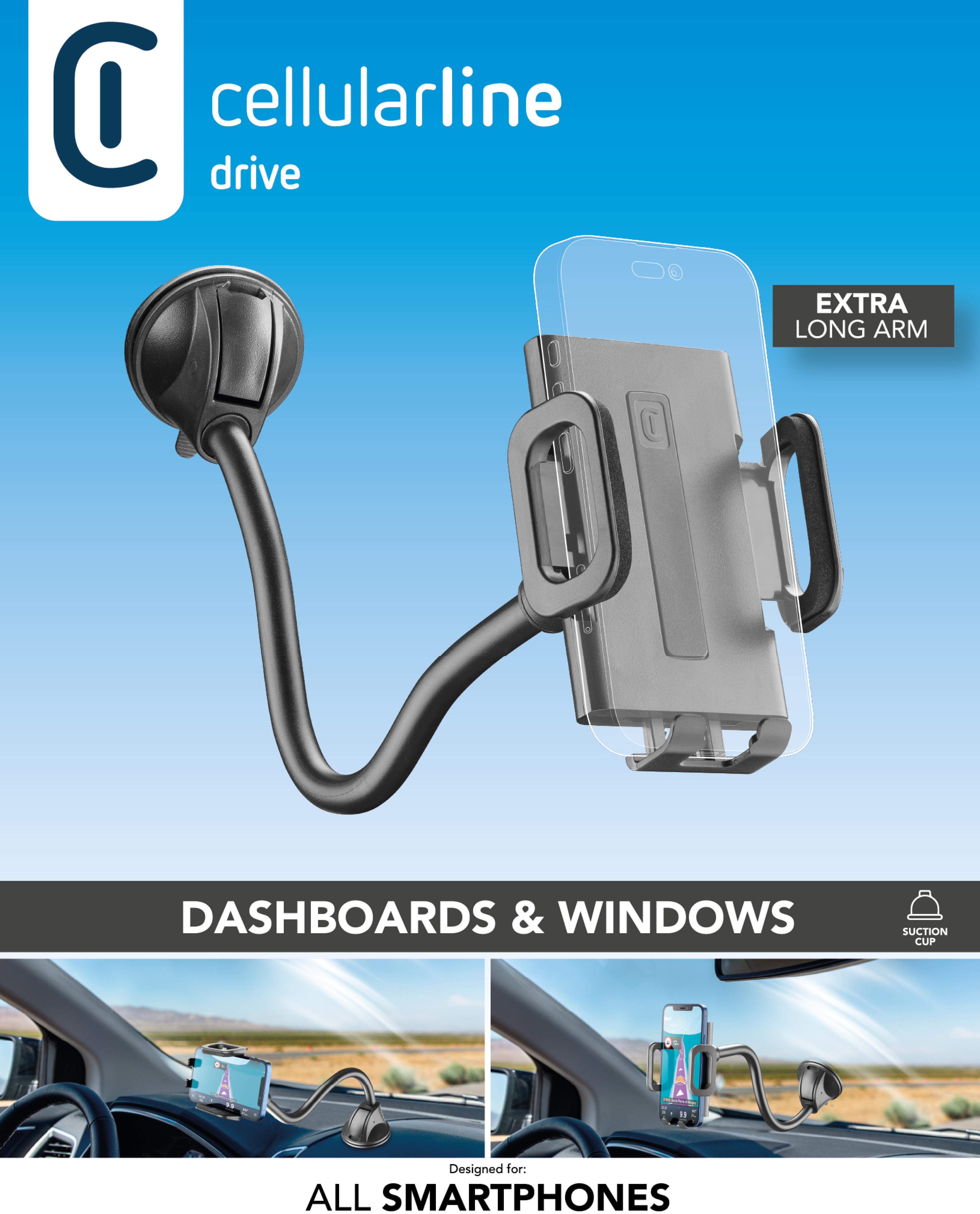 CELLULARLINE Flexible In Car Universal Phone Holder