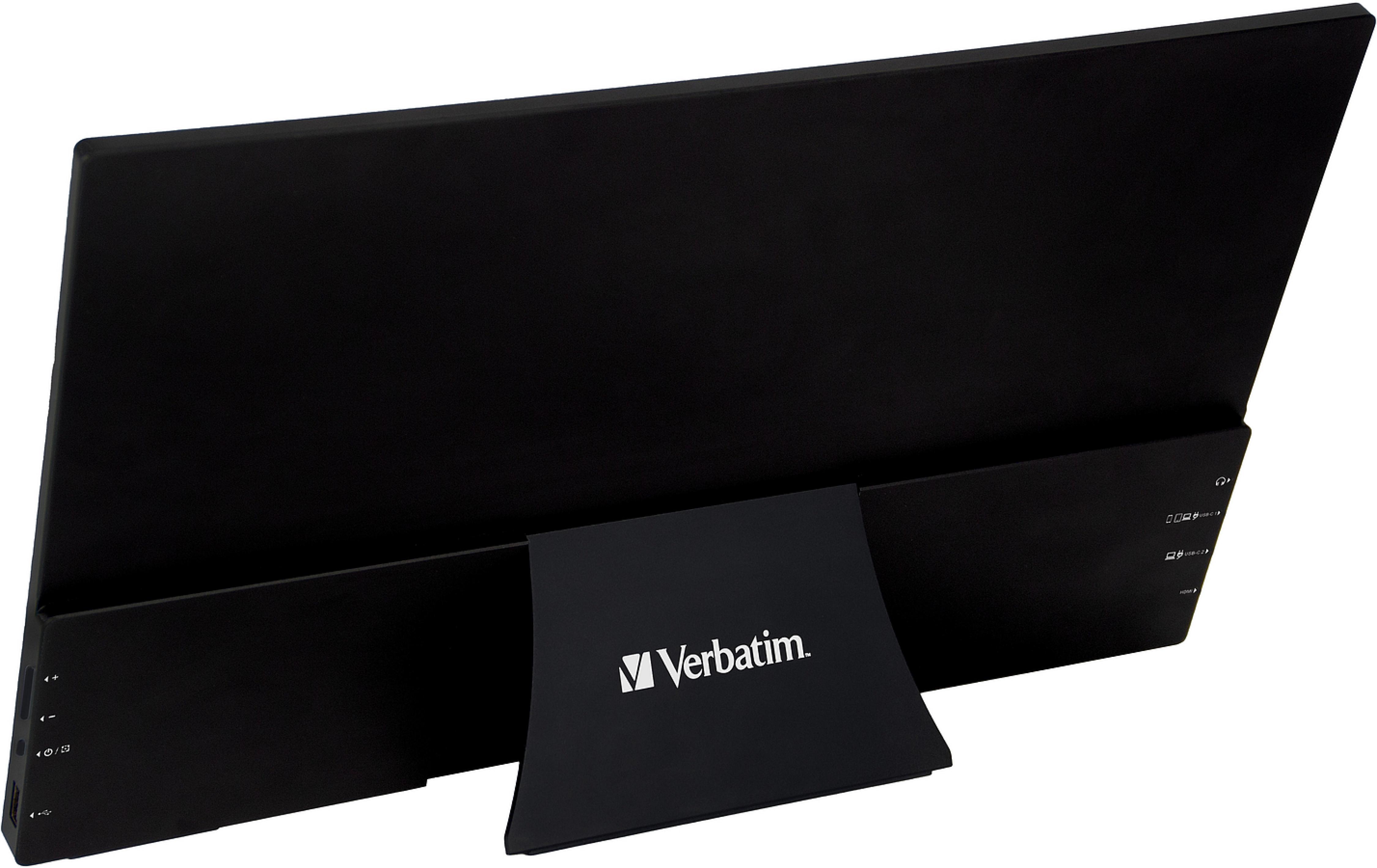 VERBATIM PMT-17-4K Tragbarer Touchscreen-Monitor 17,3" 4K Ultra HD Metallgehäuse