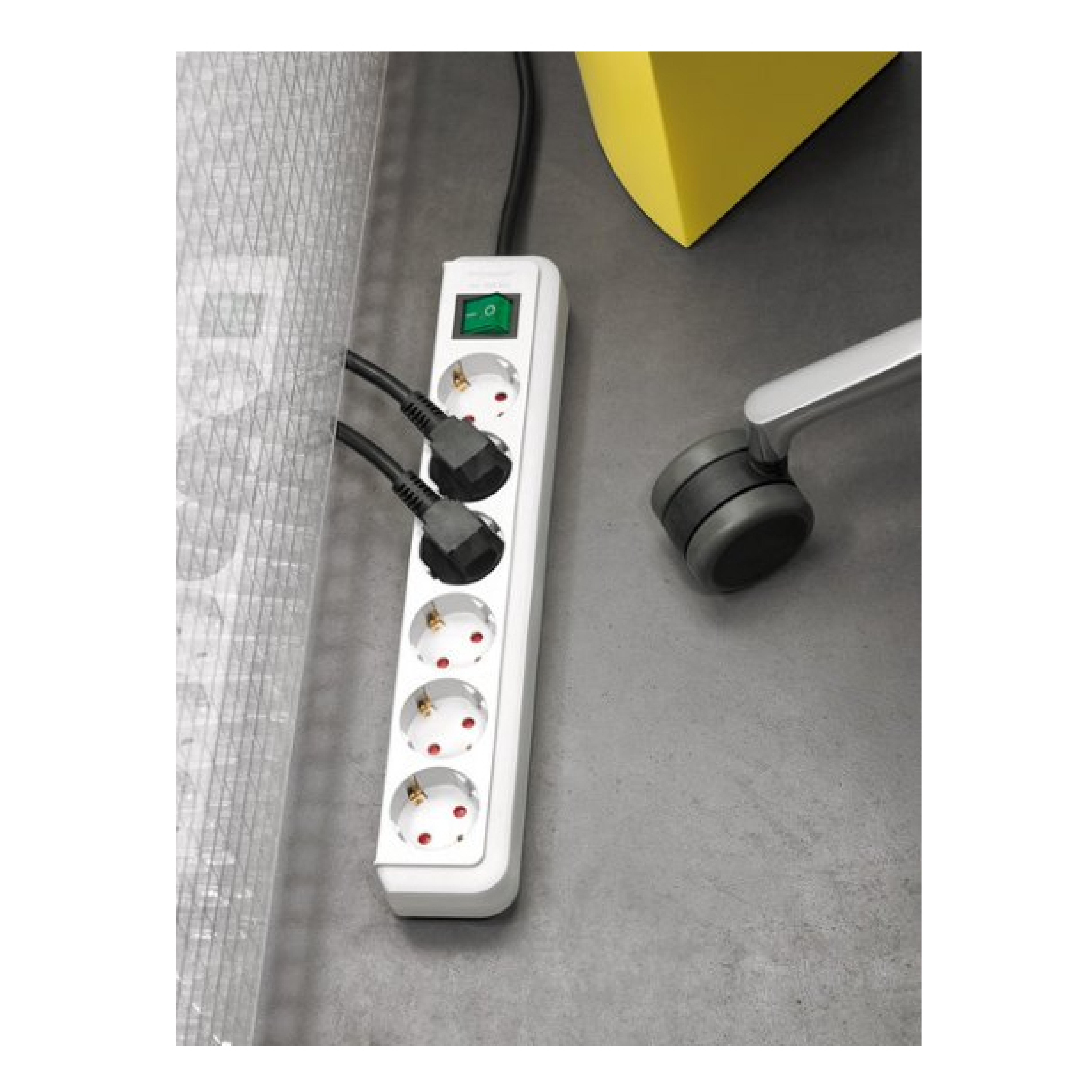 Brennenstuhl Steckdosenleiste ECO-Line 6x 3m weiss