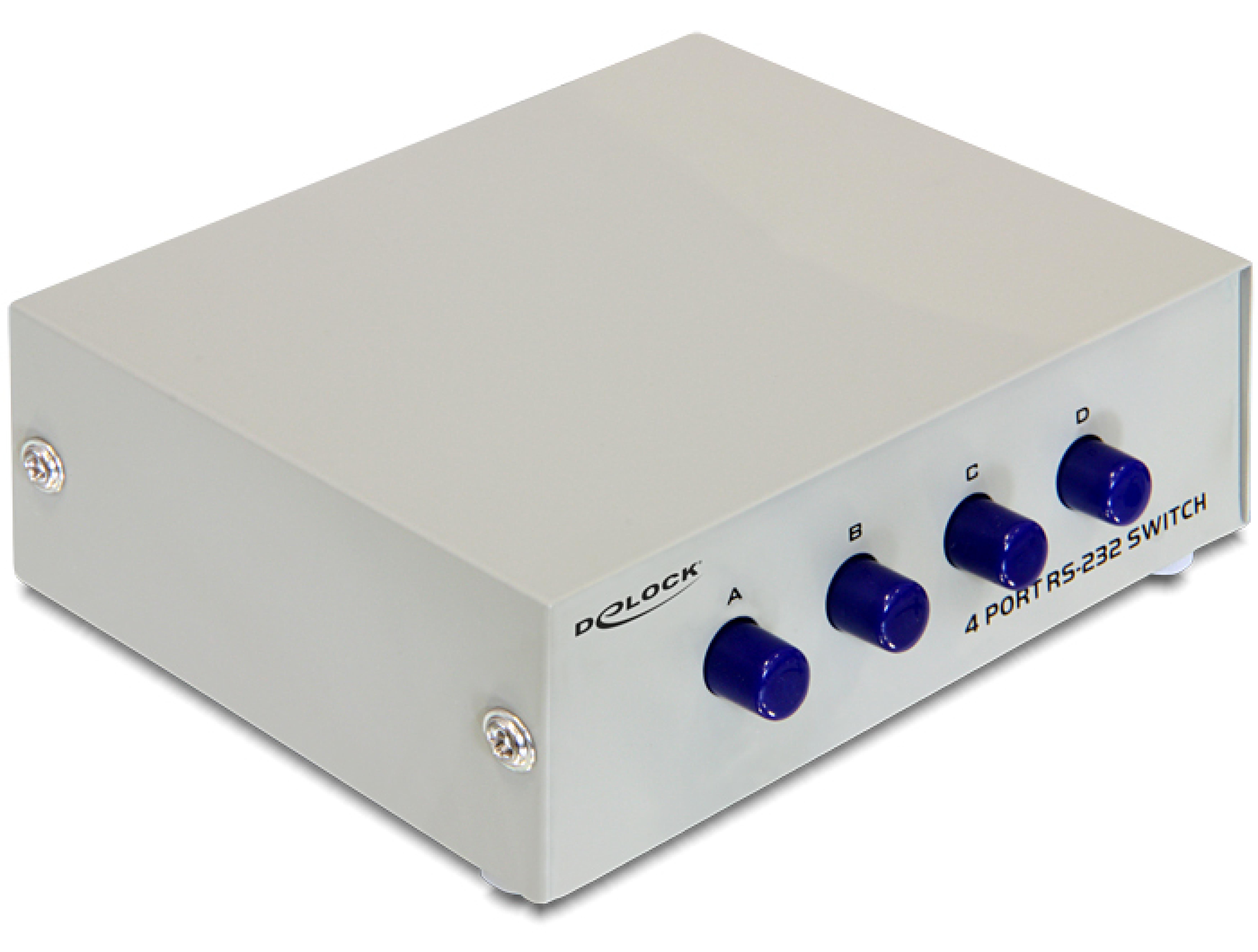 DELOCK D-Sub9 Switch 4 Eingaenge -> 1 Ausgang