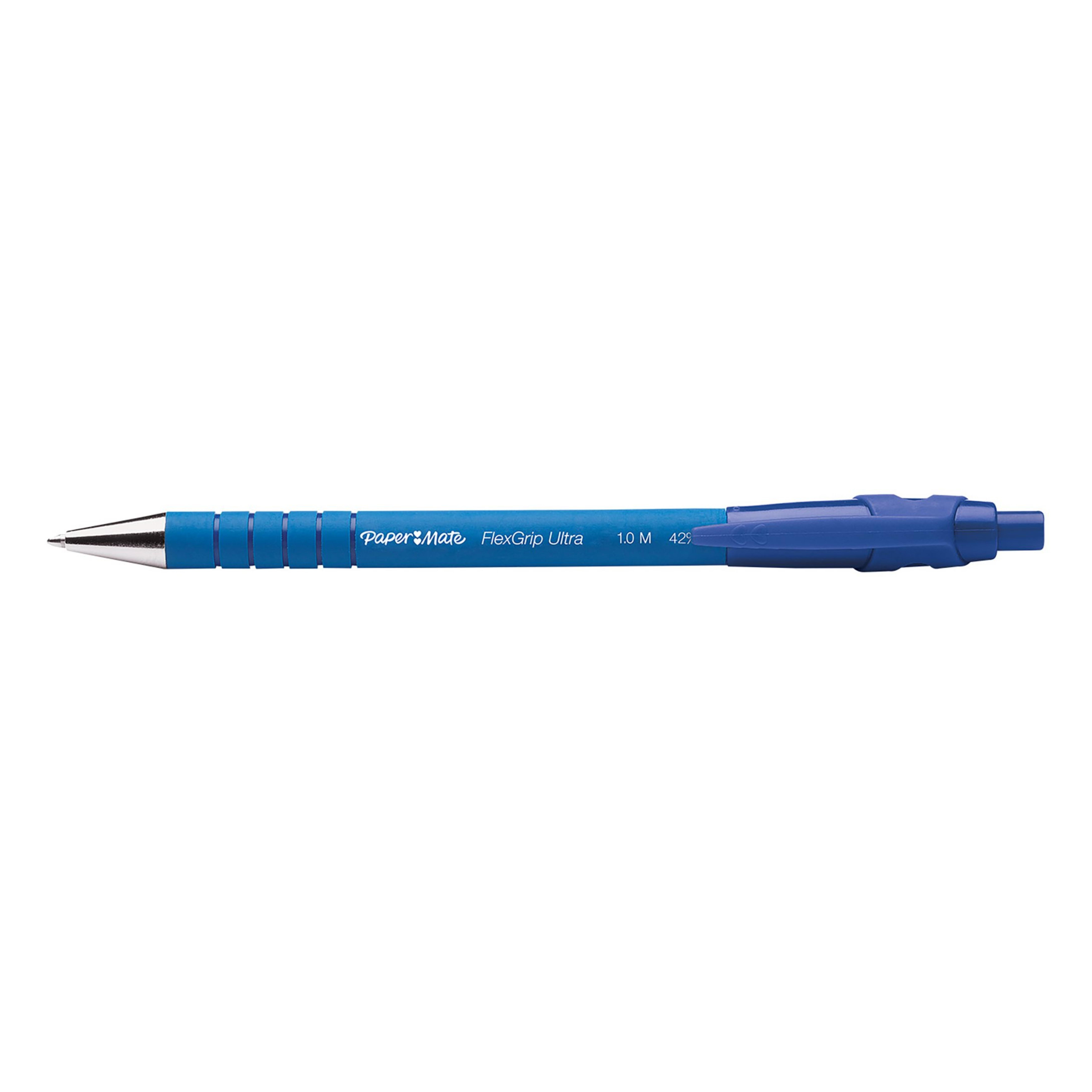 PAPER MATE Kugelschreiber Flexgrip Ultra RT M Blau 12 Stueck