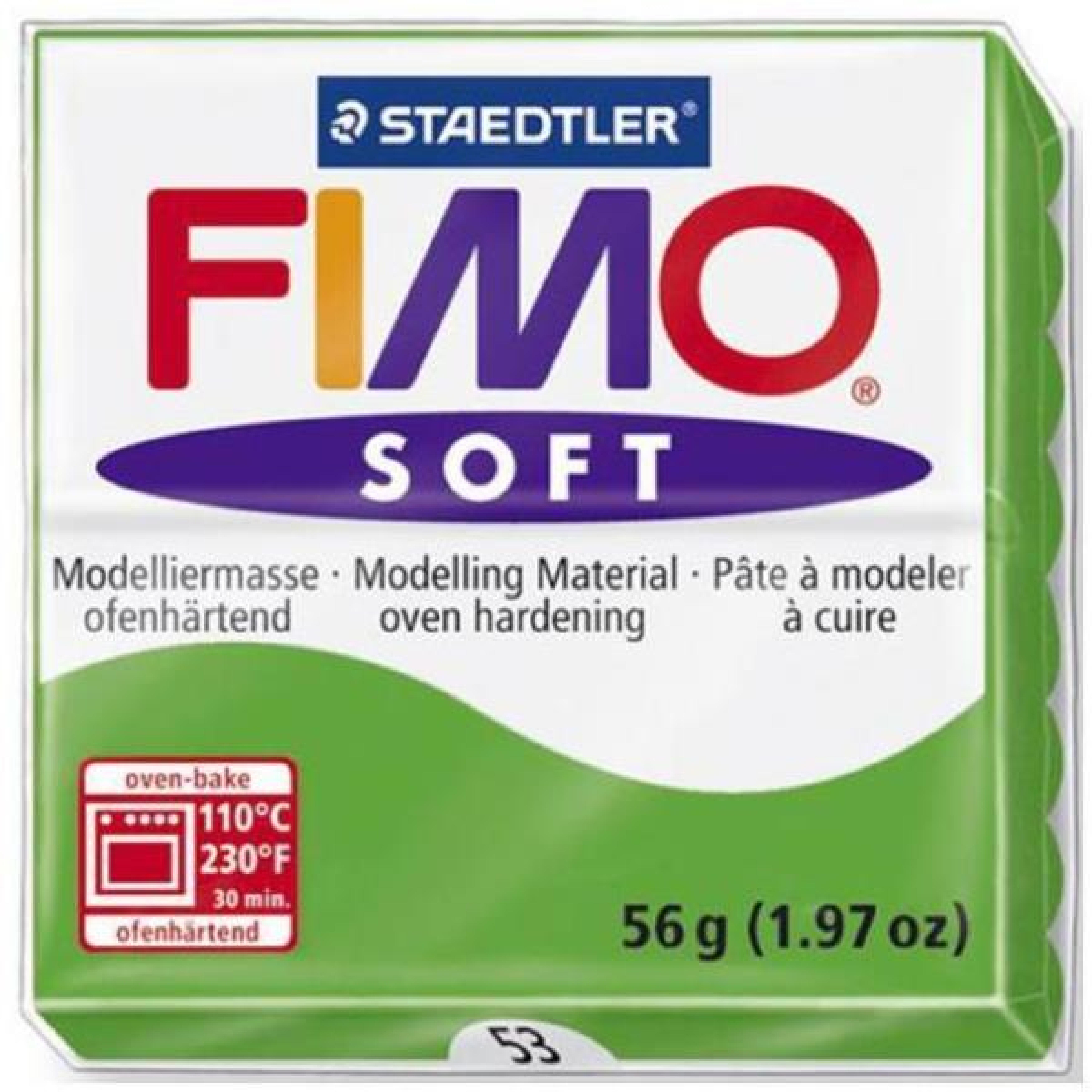 FIMO Mod.masse Fimo soft tropischgruen