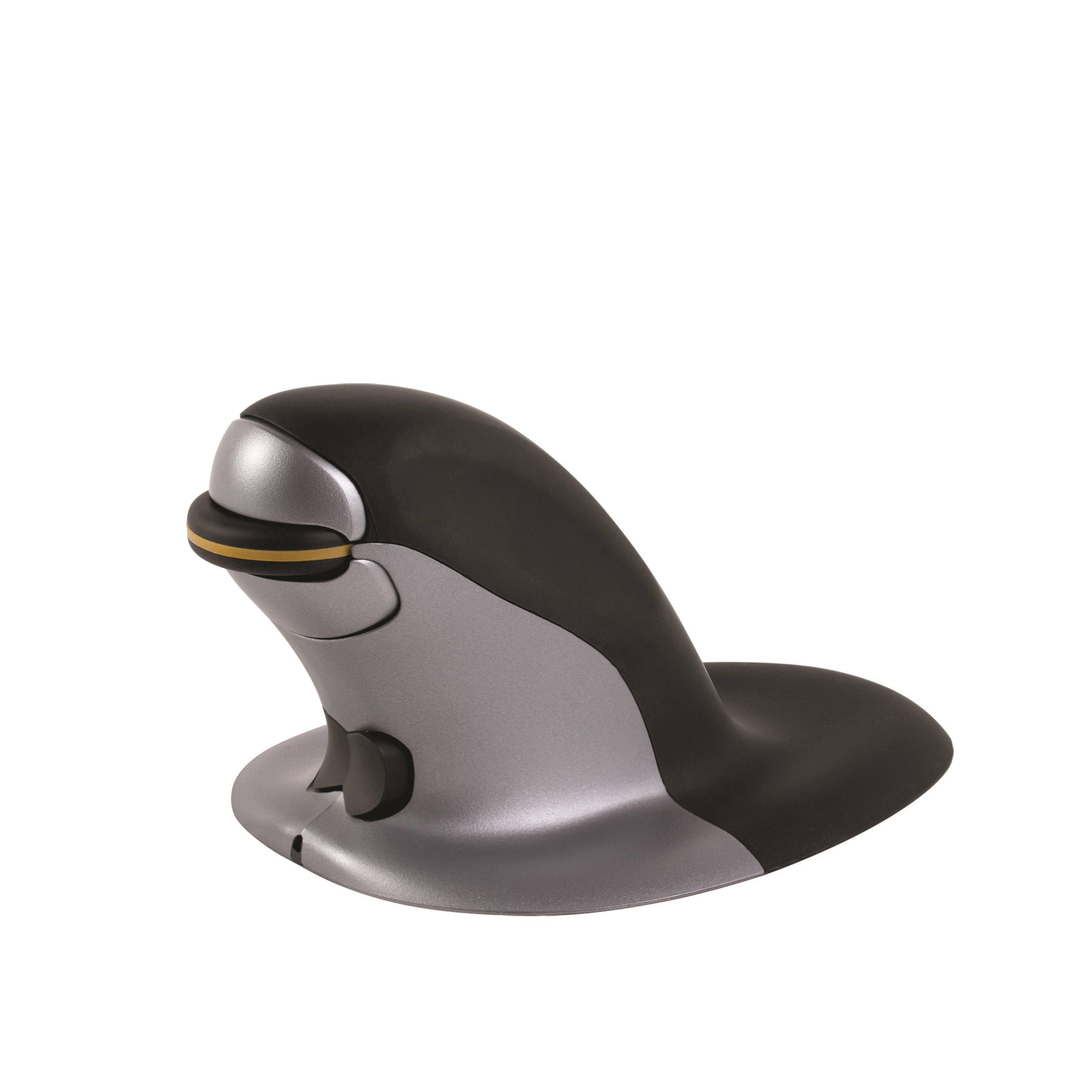 Fellowes Maus Penguin beidhaendig kabellos Gr.S schwarz/silb