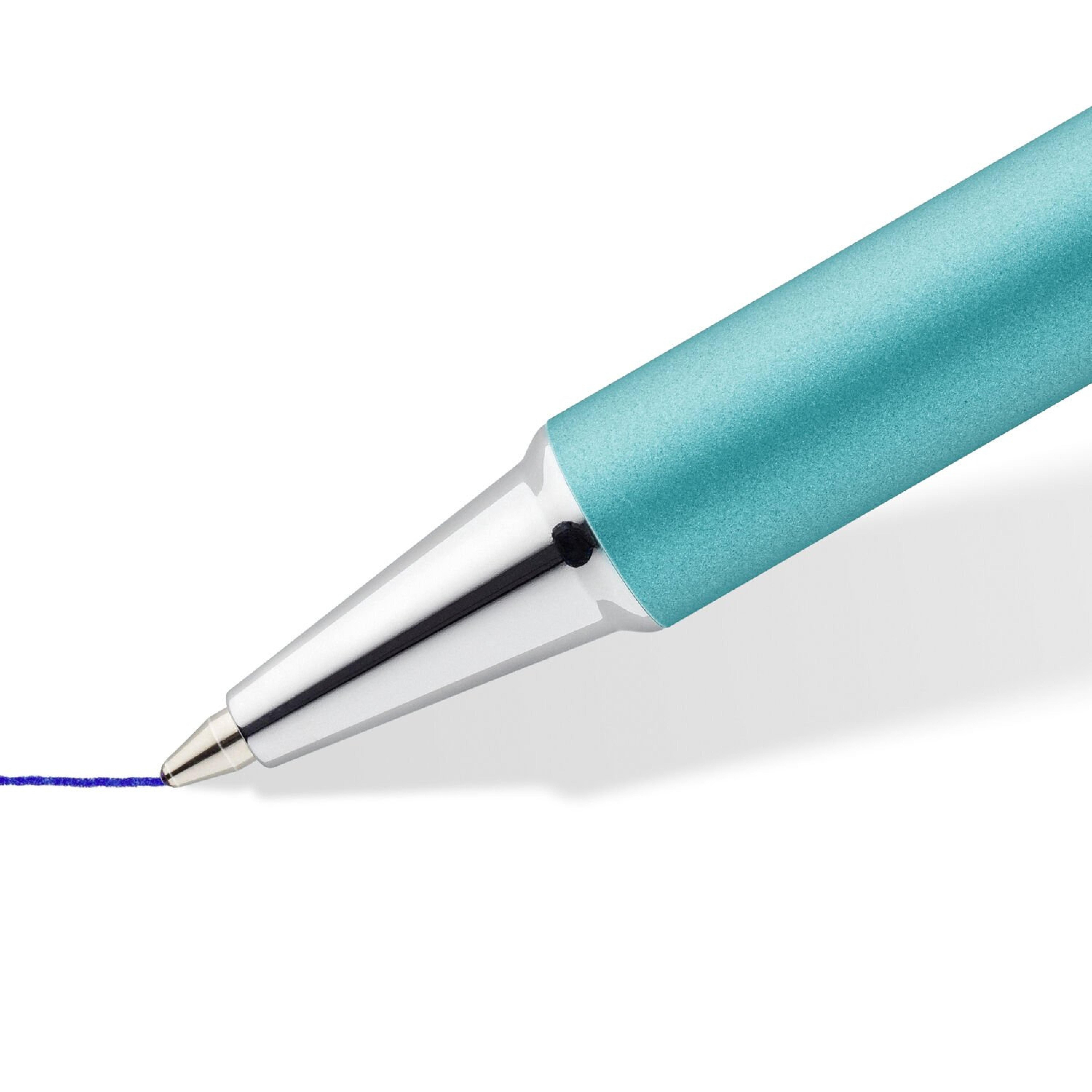 STAEDTLER Druckkugelschreiber elance pazifikblau retail