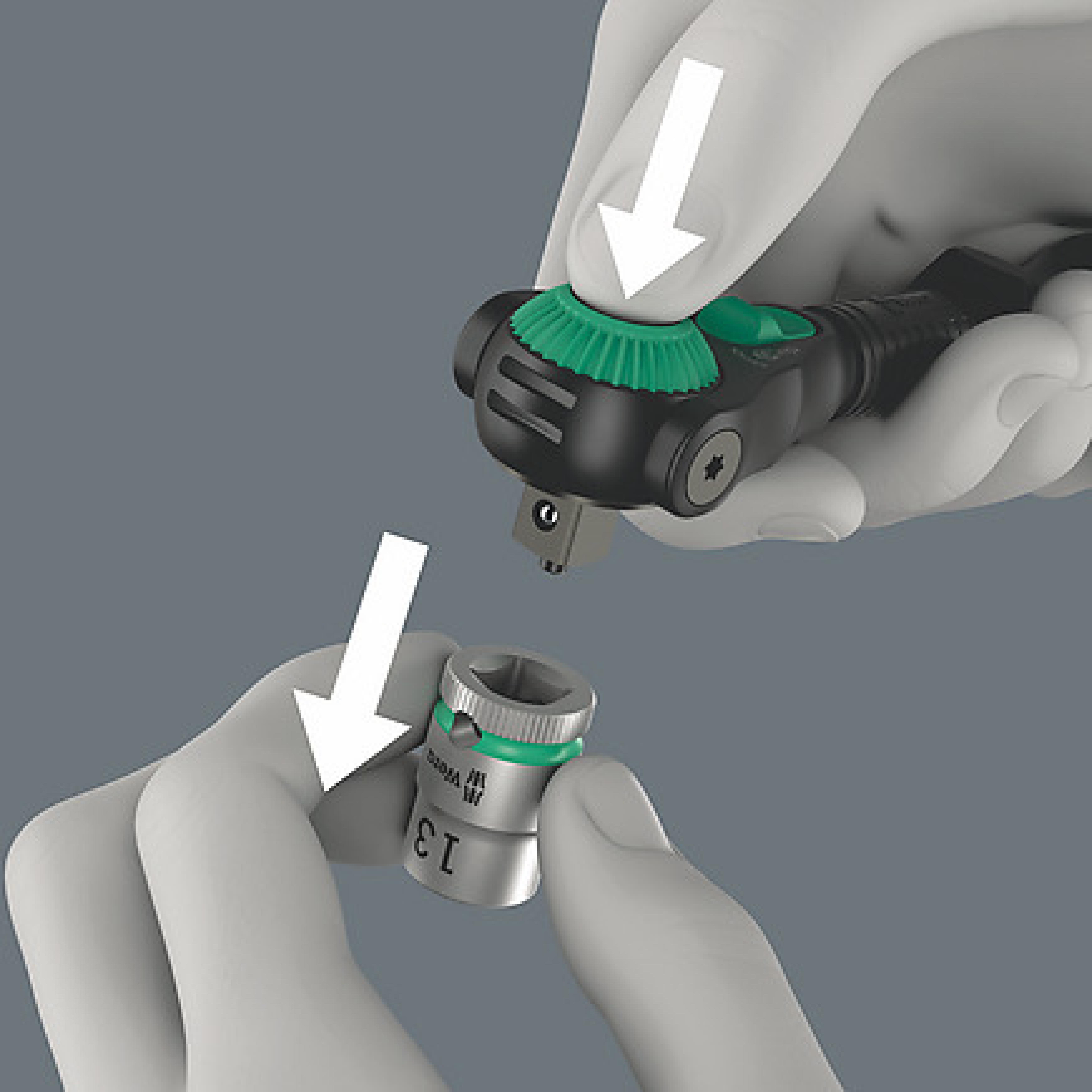 Wera 8000A Limited Edition Zyklop Speedknarre m 1/4" Antrieb