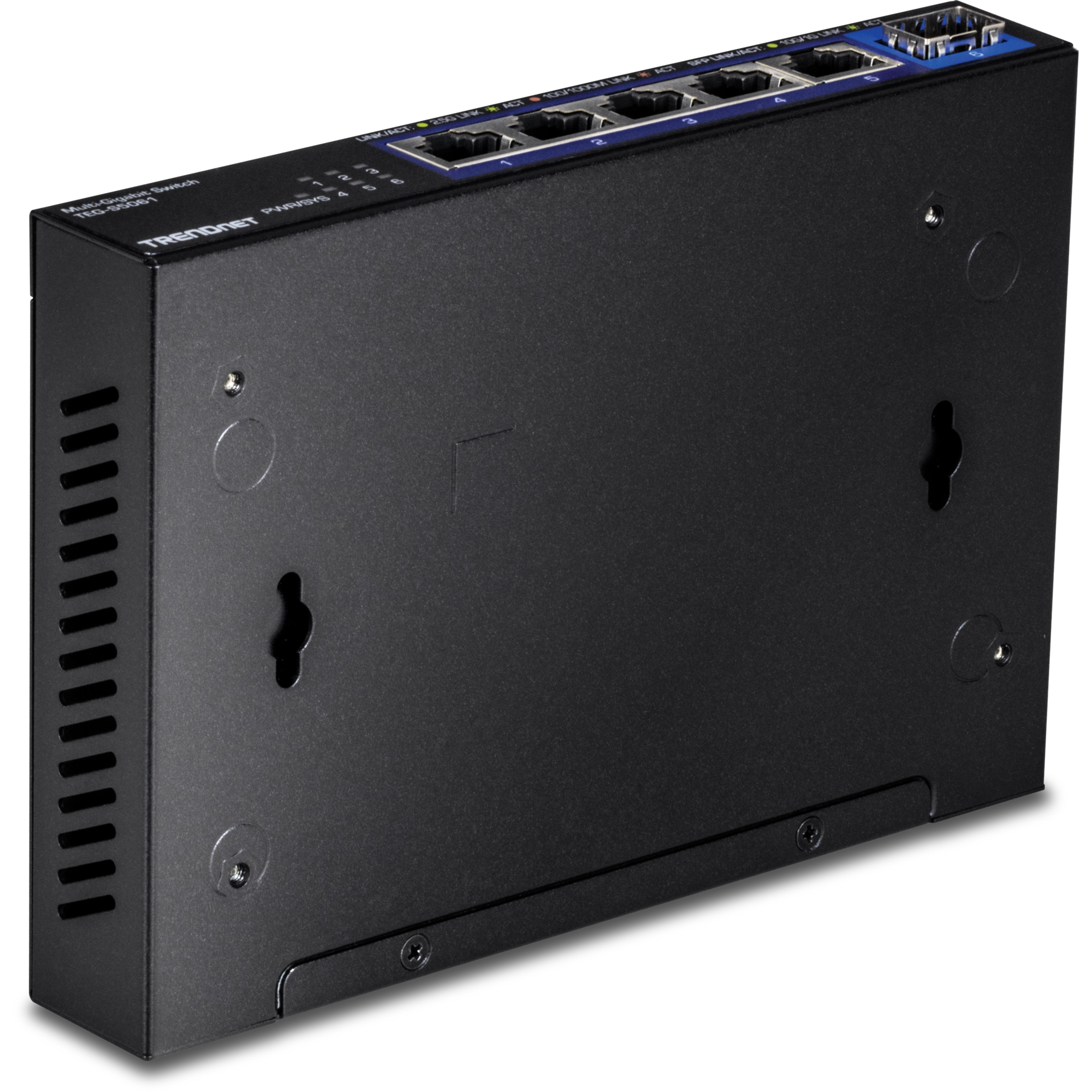 TRENDnet 6-Port 2.5G Unmanaged Switch with 10G SFP+ Port