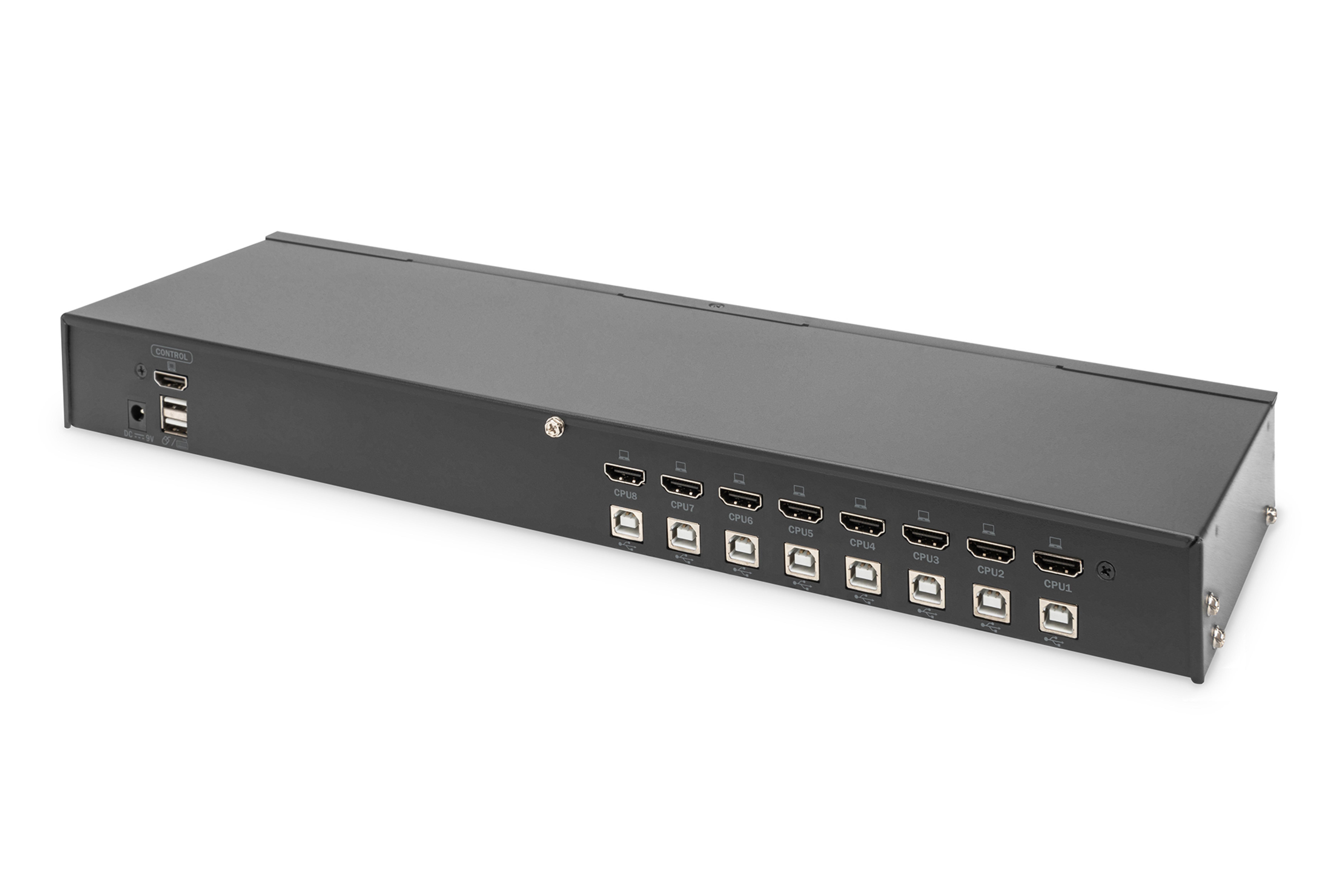 DIGITUS KVM-Switch, 8-Port, Single-Display, 4K, HDMI
