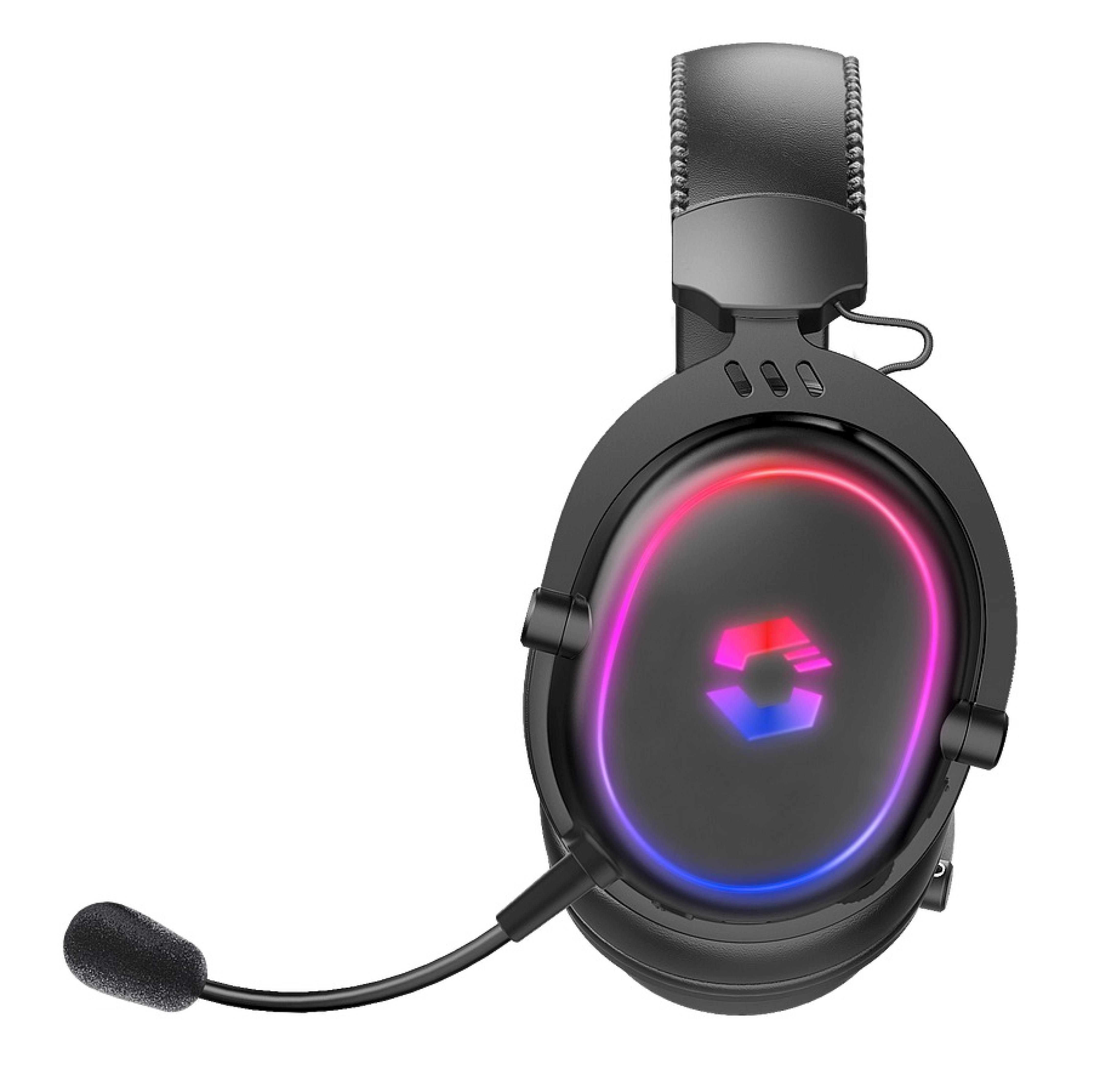 SPEEDLINK CONUX Wireless RGB Stereo Gaming Headset - for PC/PS5/PS4/Xbox Series X/S/Switch2/Switch/OLED/Lite, black