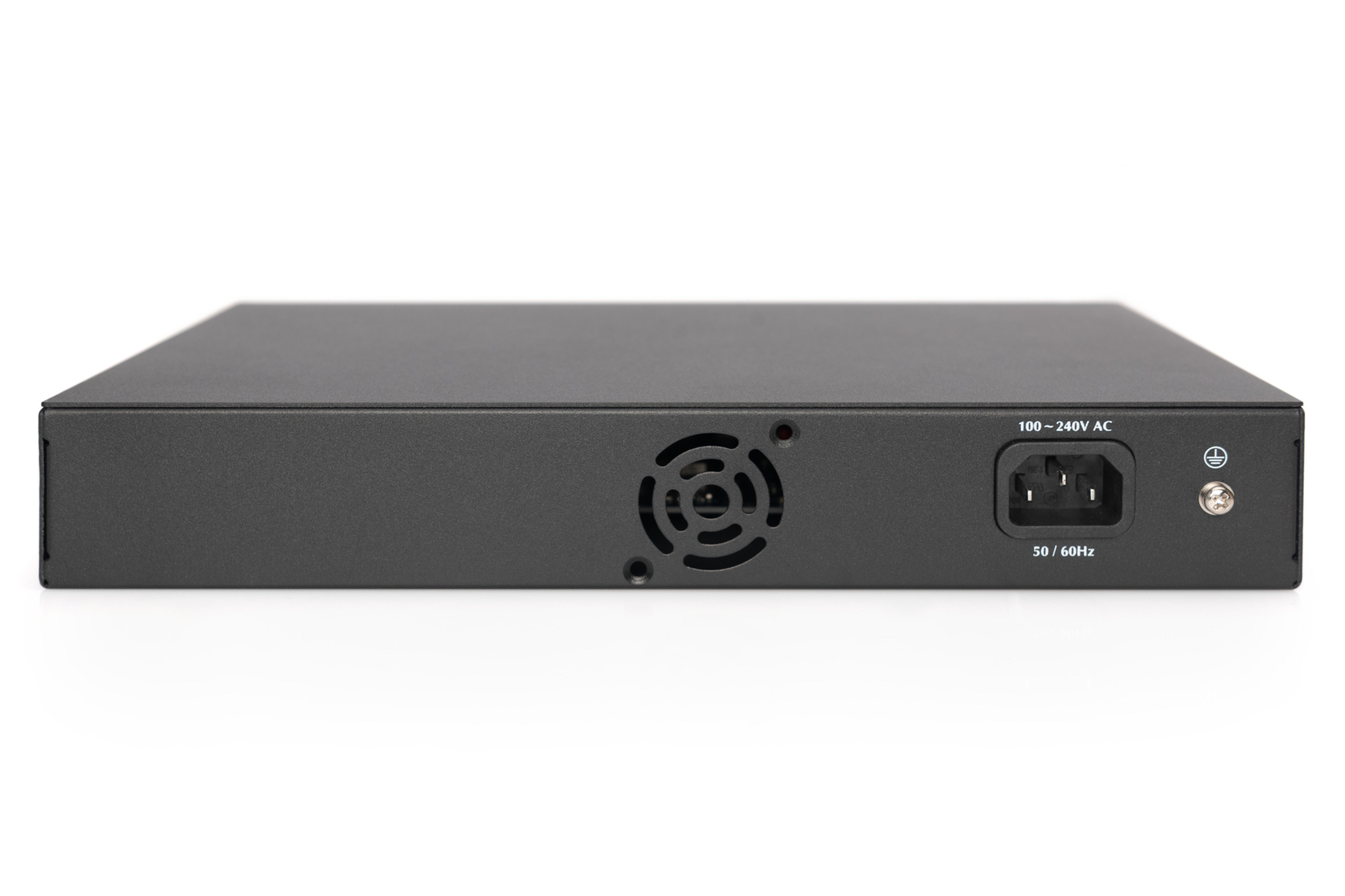 DIGITUS Switch 24-Port 10/100 Unmanaged schwarz