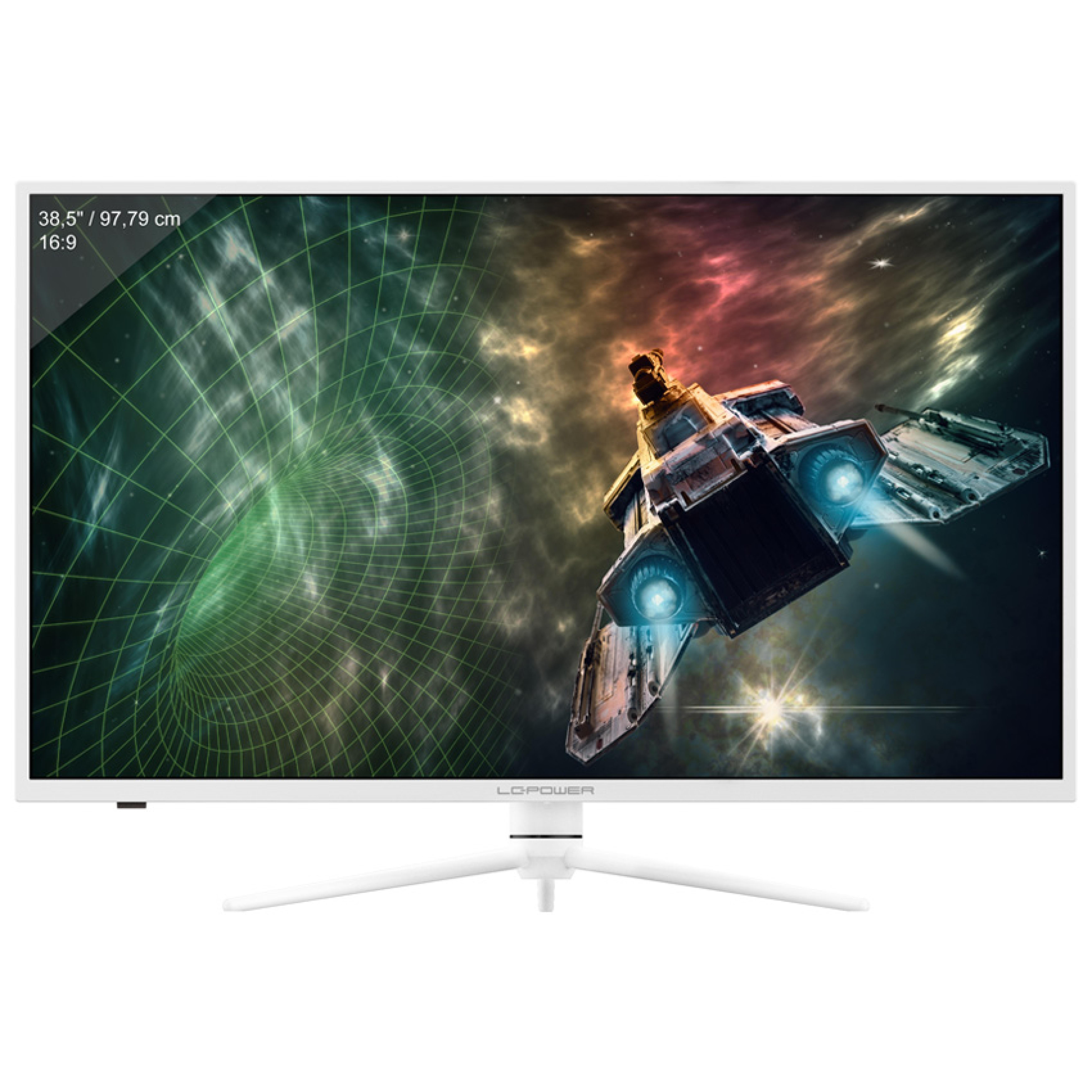 LC-Power 97,8cm (39") LC-M39-QHD-165-C VA+DP+HDMI WHITE