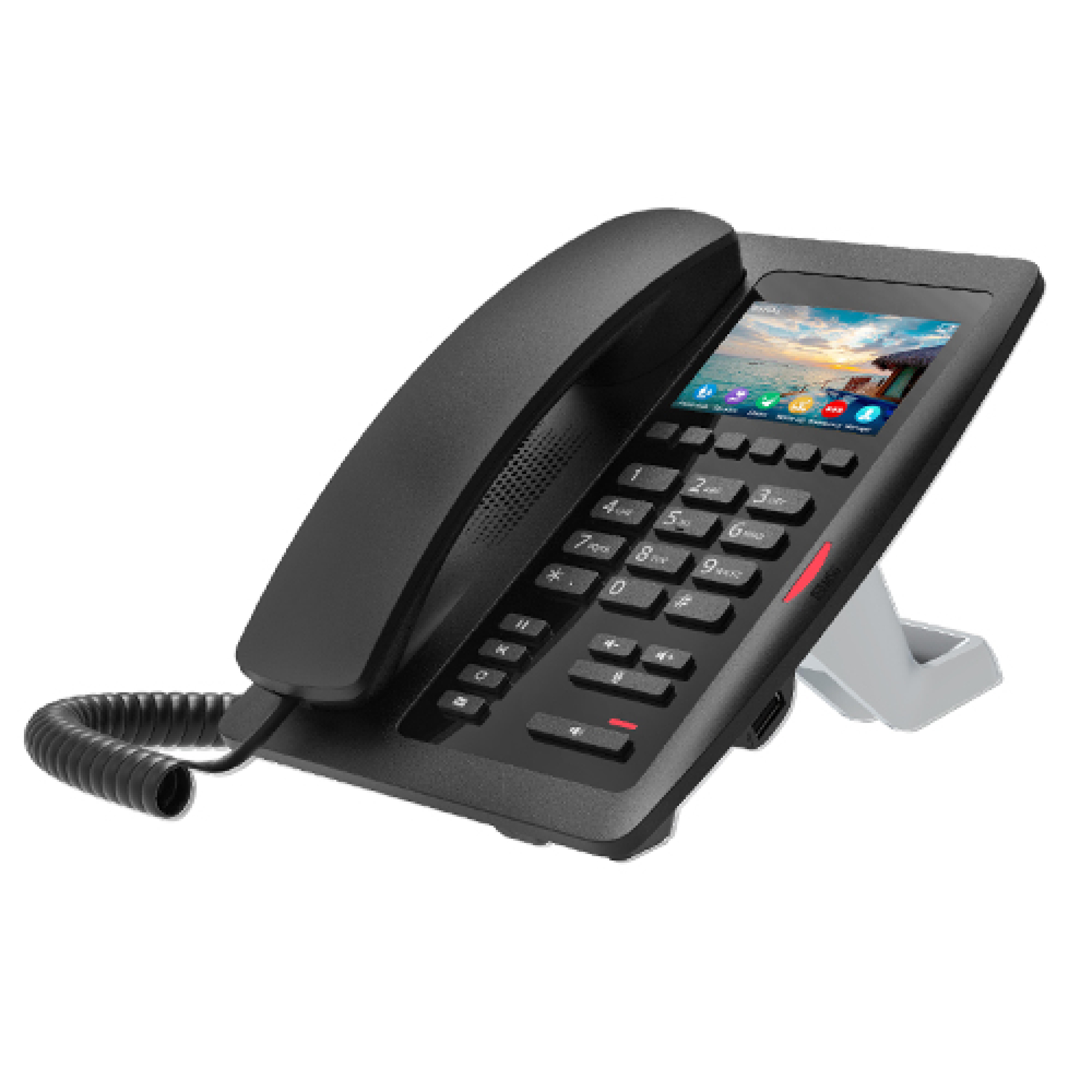 Fanvil Hotel-Telefon H5W schwarz
