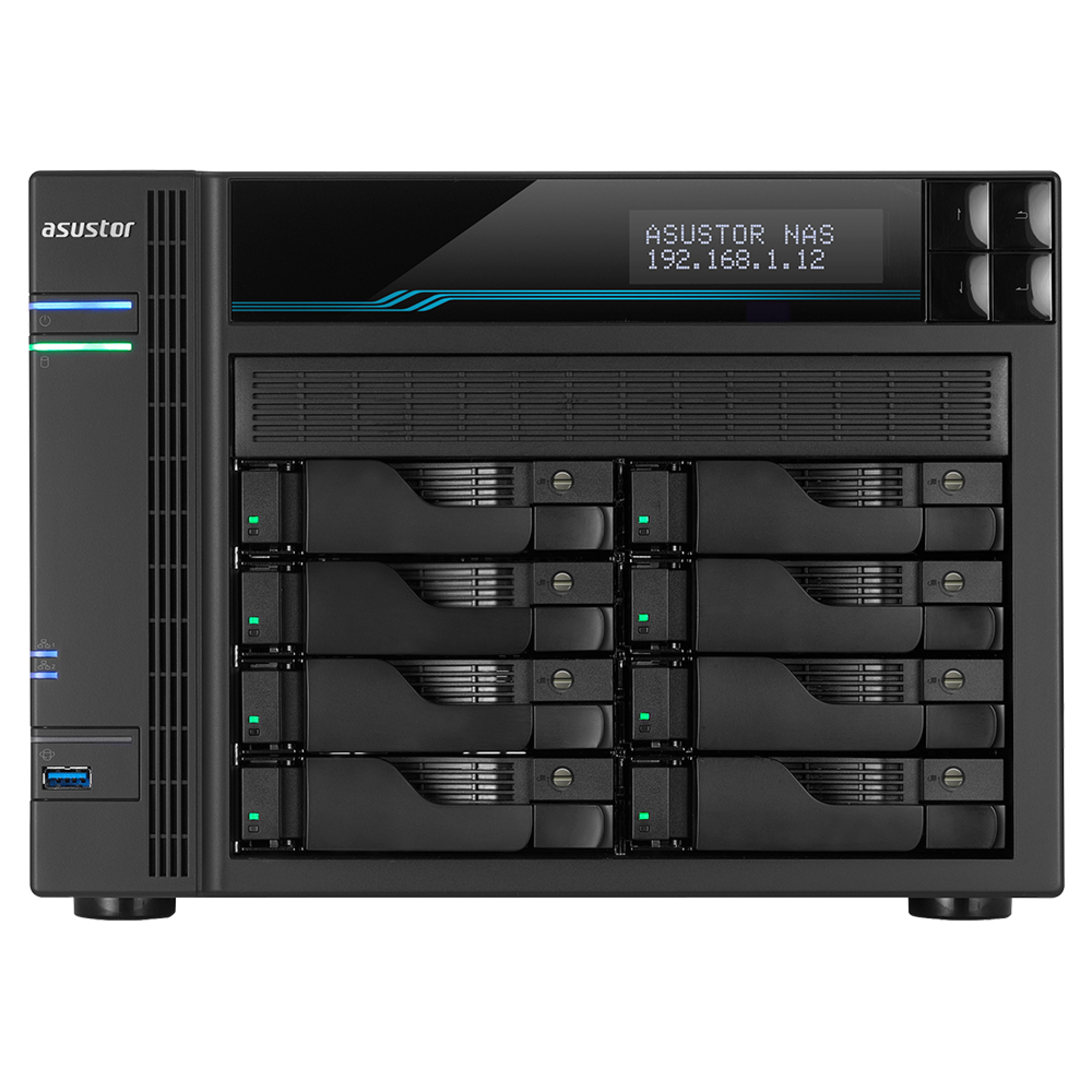 ASUSTOR Lockerstor NAS AS6510T 10-Bay