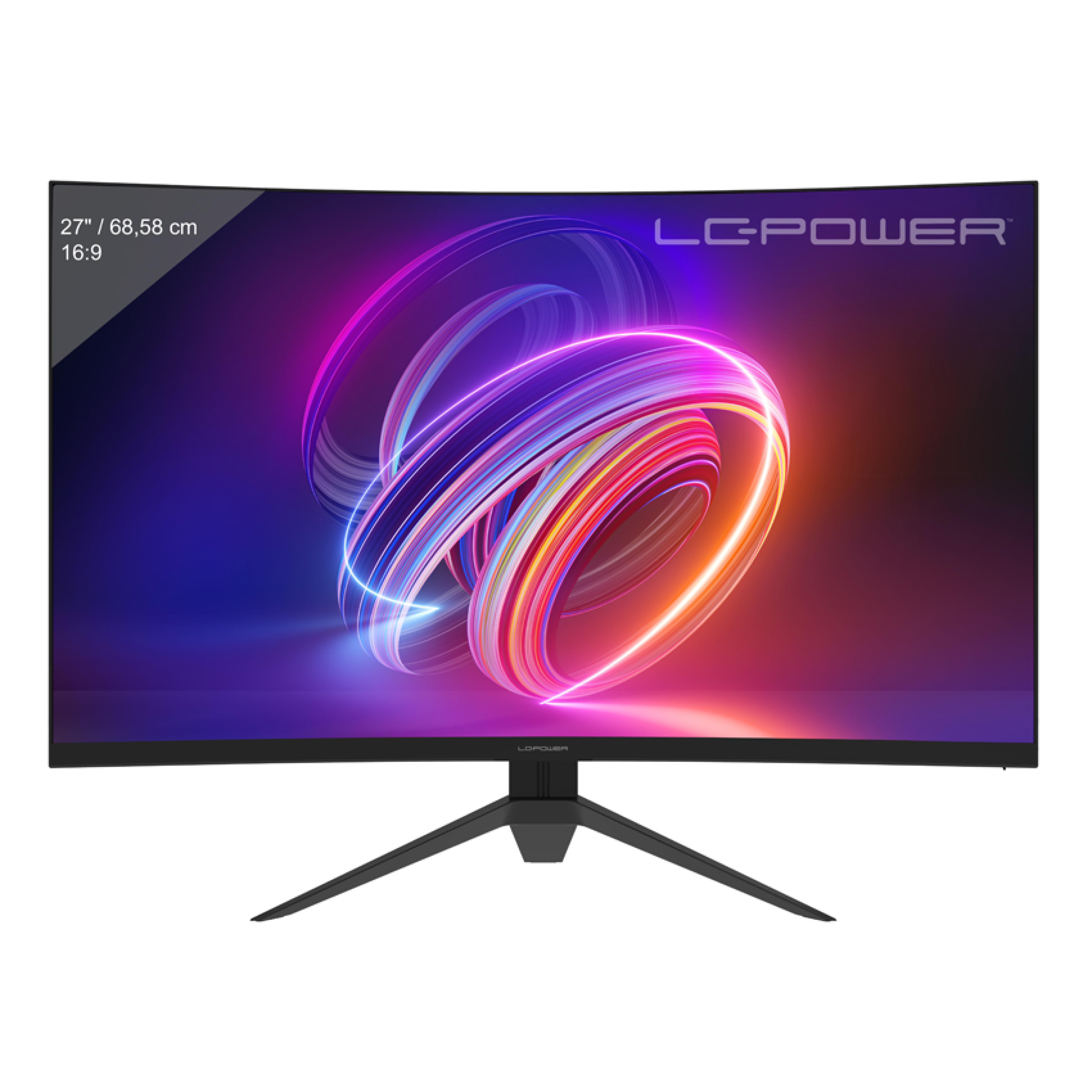LC-Power 68,6cm (27") LC-M27FC FHD 16:9 1xDP+2xHDMI