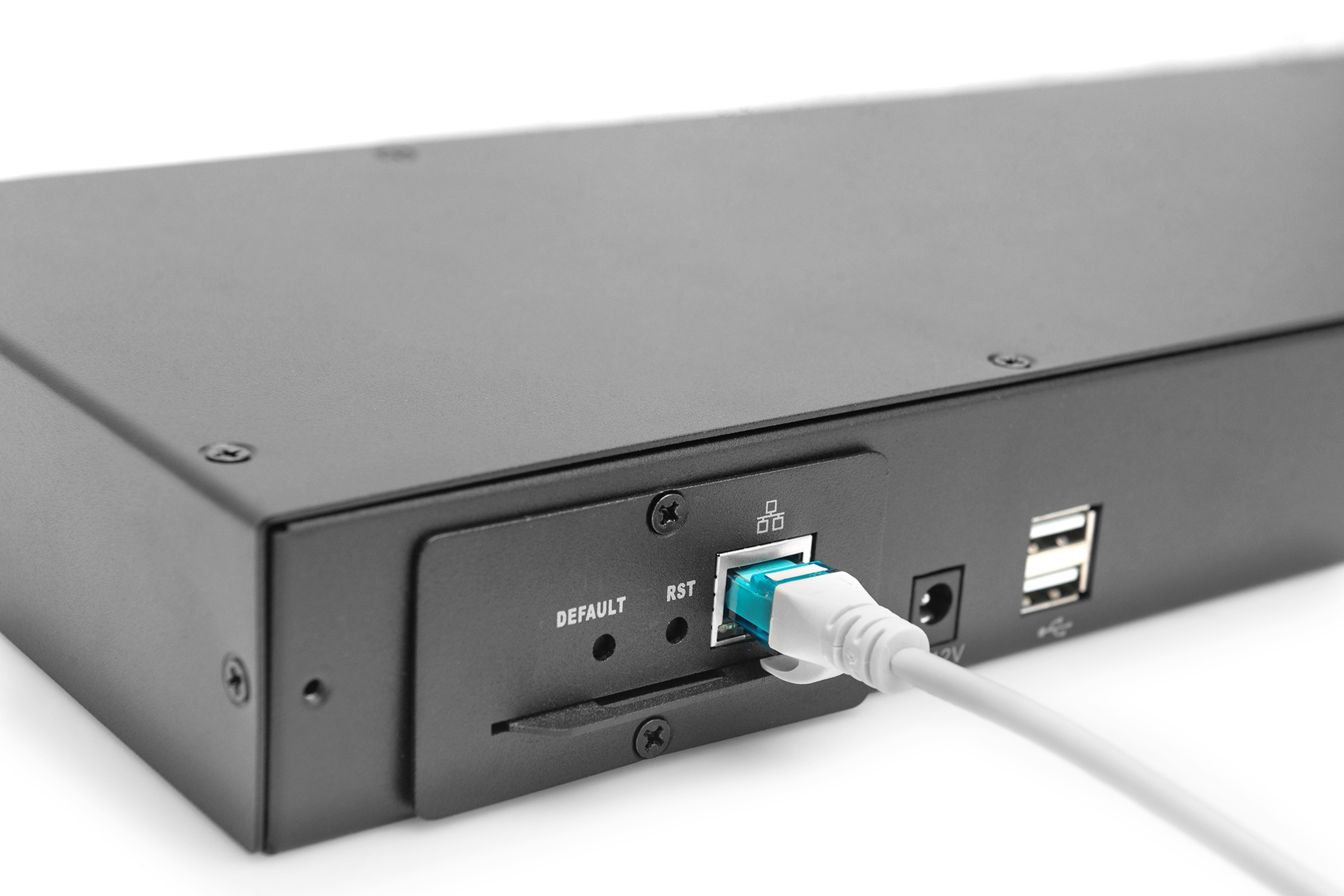 DIGITUS modularer KVM-Switch 16-Port Cat 5
