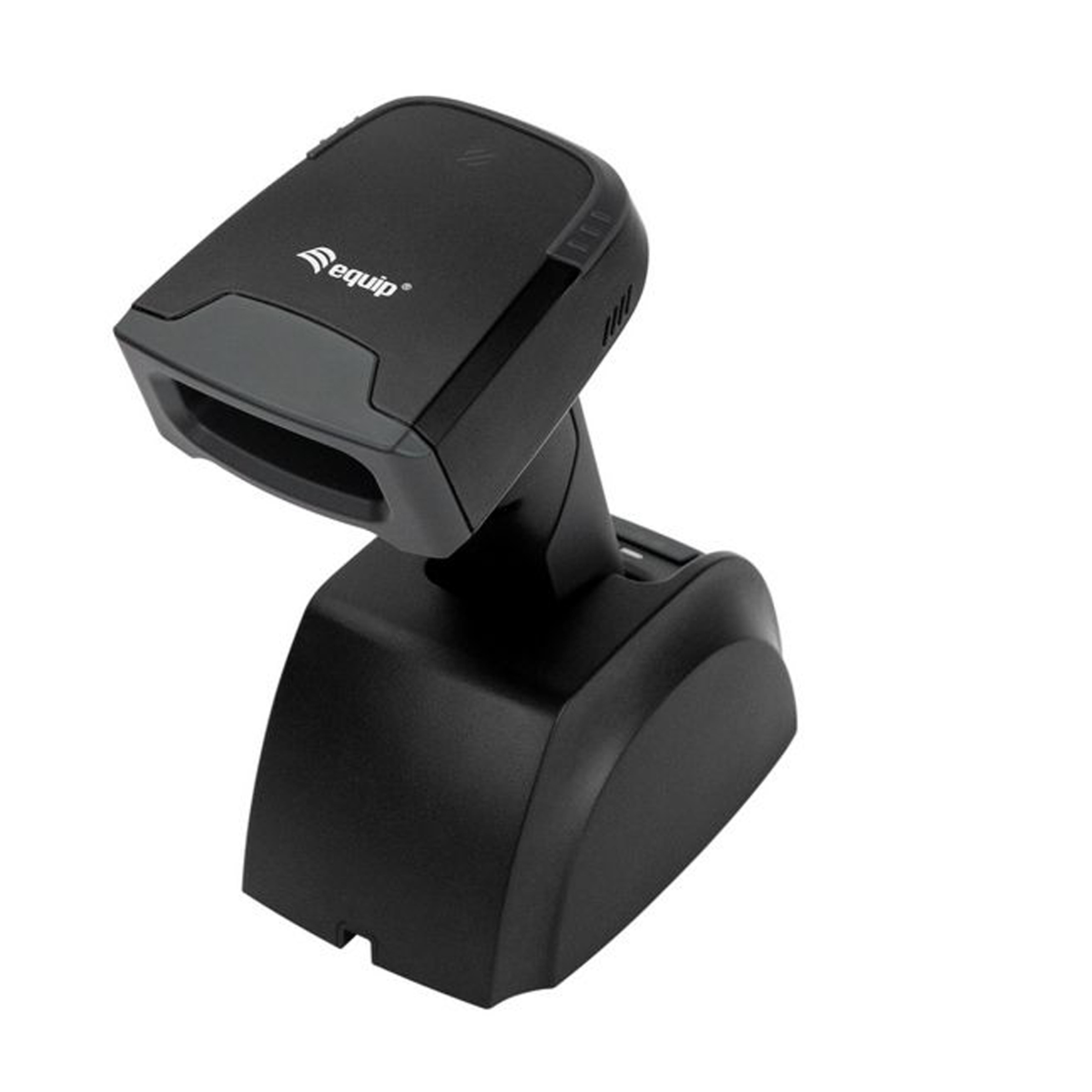 Equip 2D-Barcodescanner Laser Wireless/2.4GHz+BT+Hlt grau
