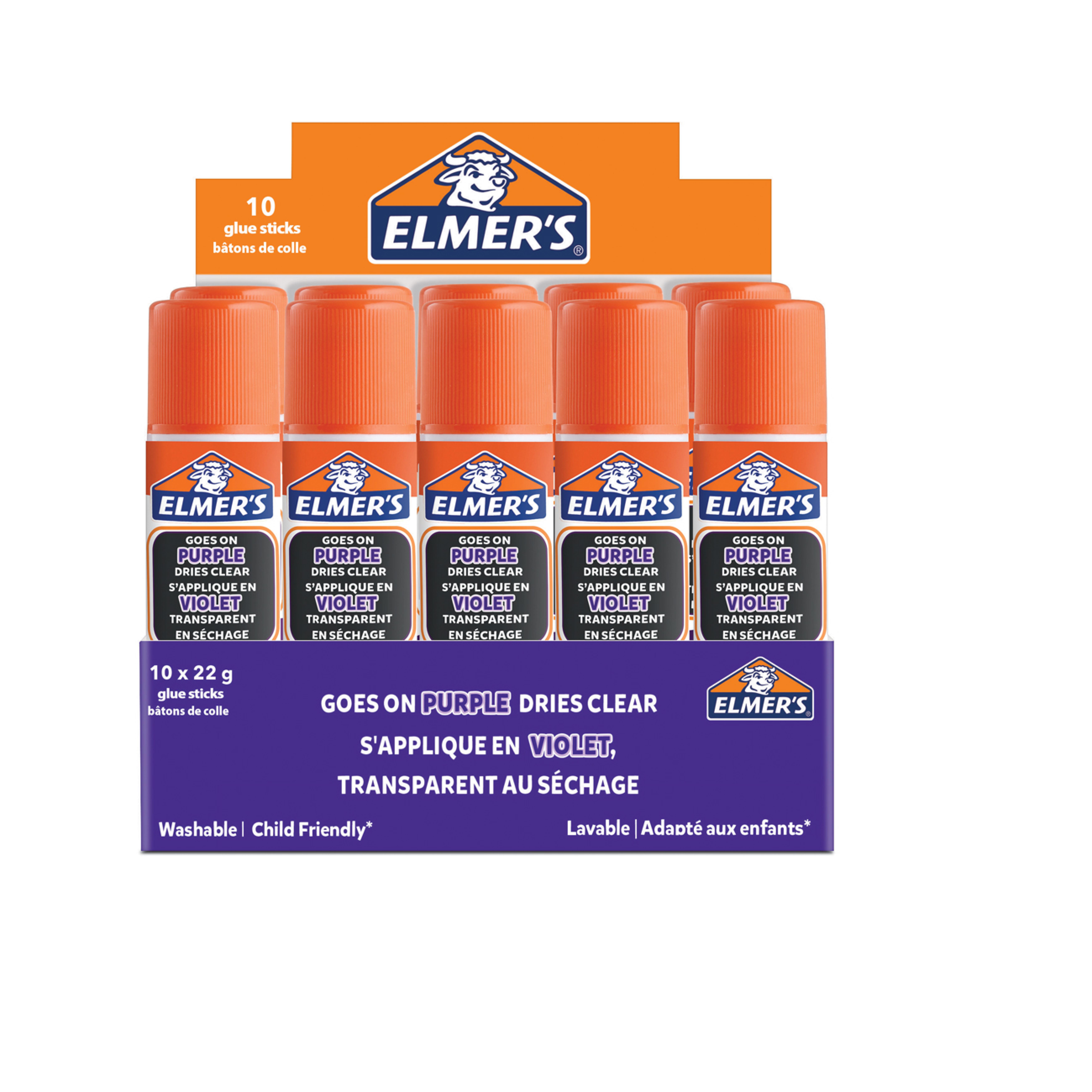 Elmers Klebestift Disappearing Purple 22G 10er Schachtel