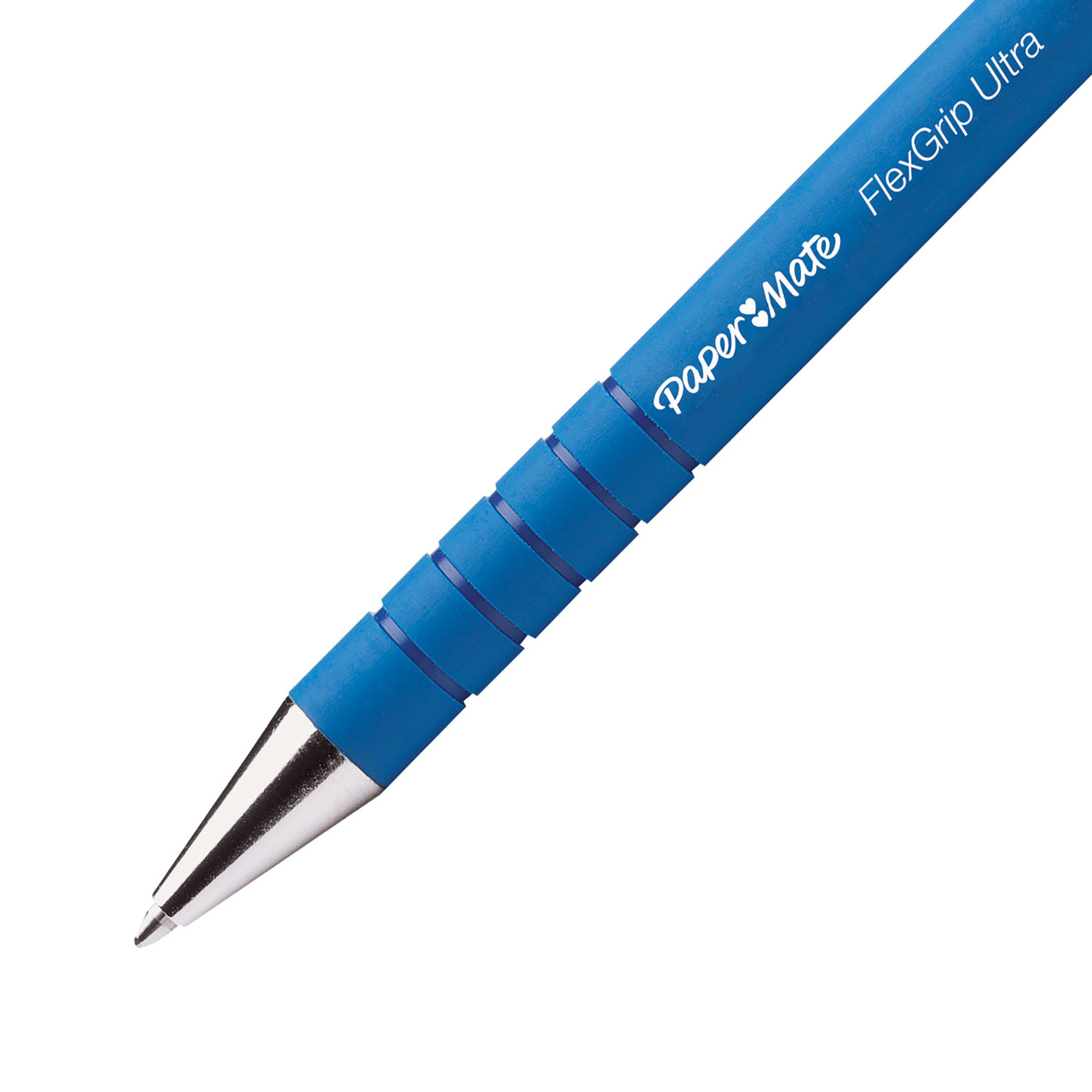 PAPER MATE Kugelschreiber Flexgrip Ultra RT M Blau 12 Stueck