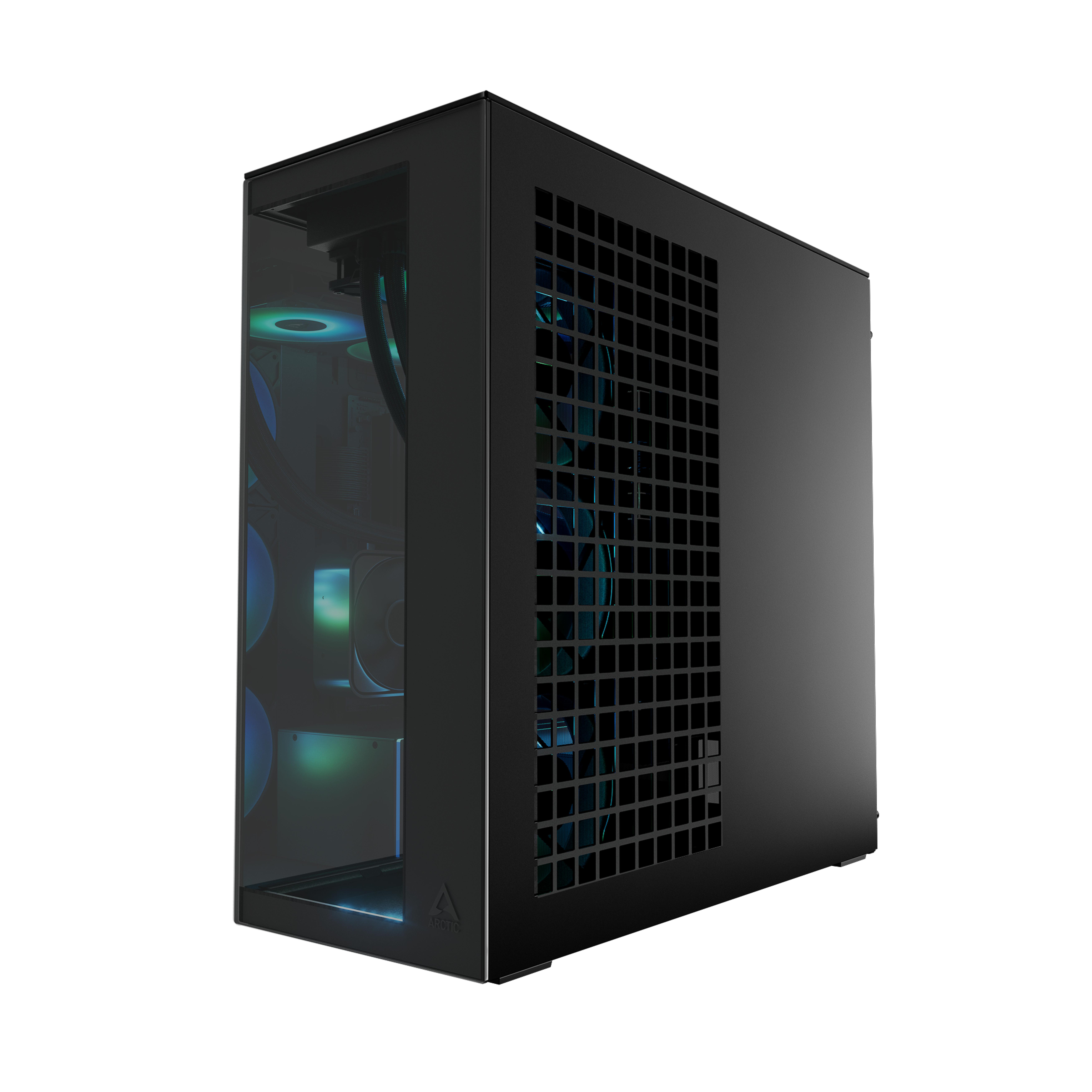 ARCTIC Geh Xtender Black with GPU vertical mount