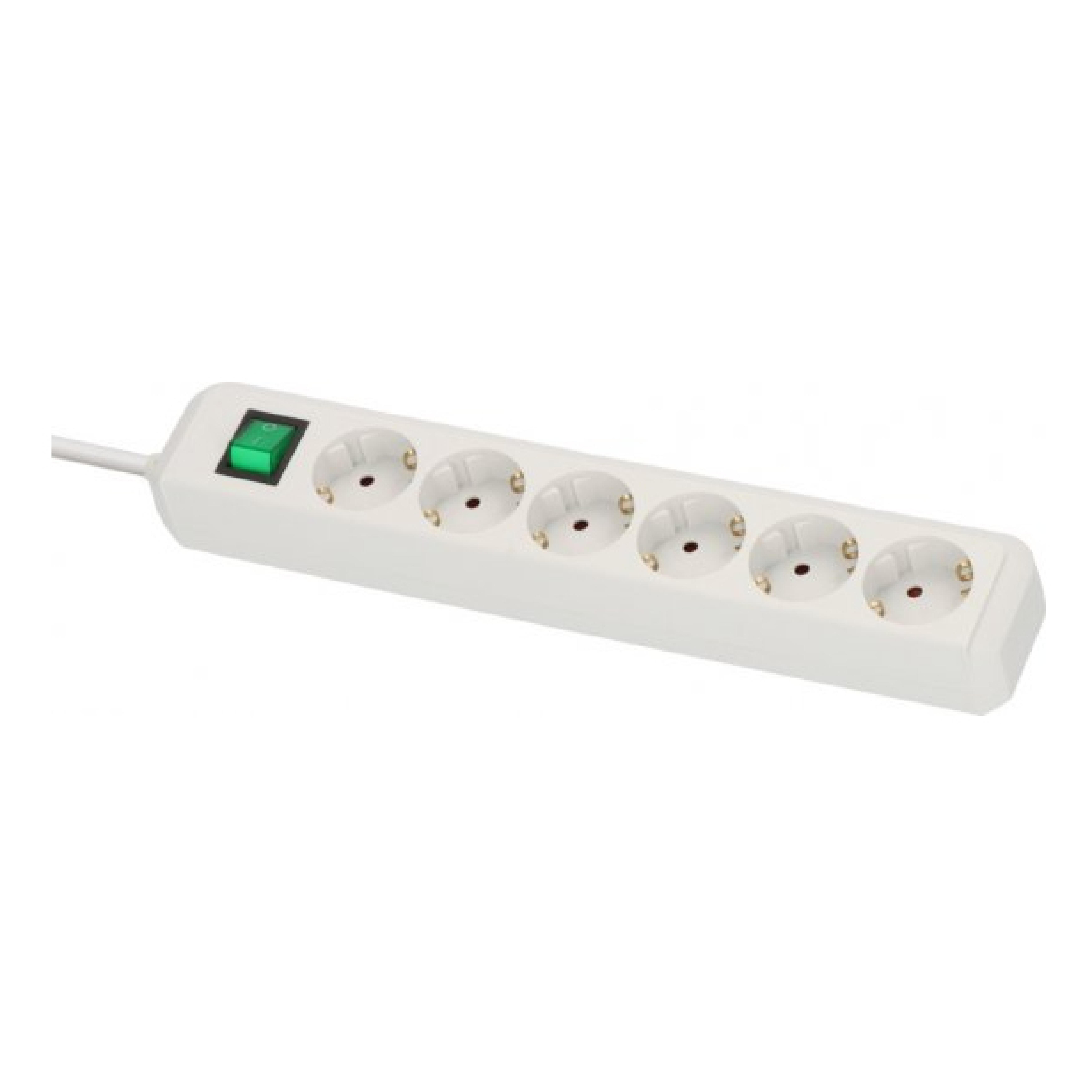 Brennenstuhl Steckdosenleiste ECO-Line 6x 3m weiss