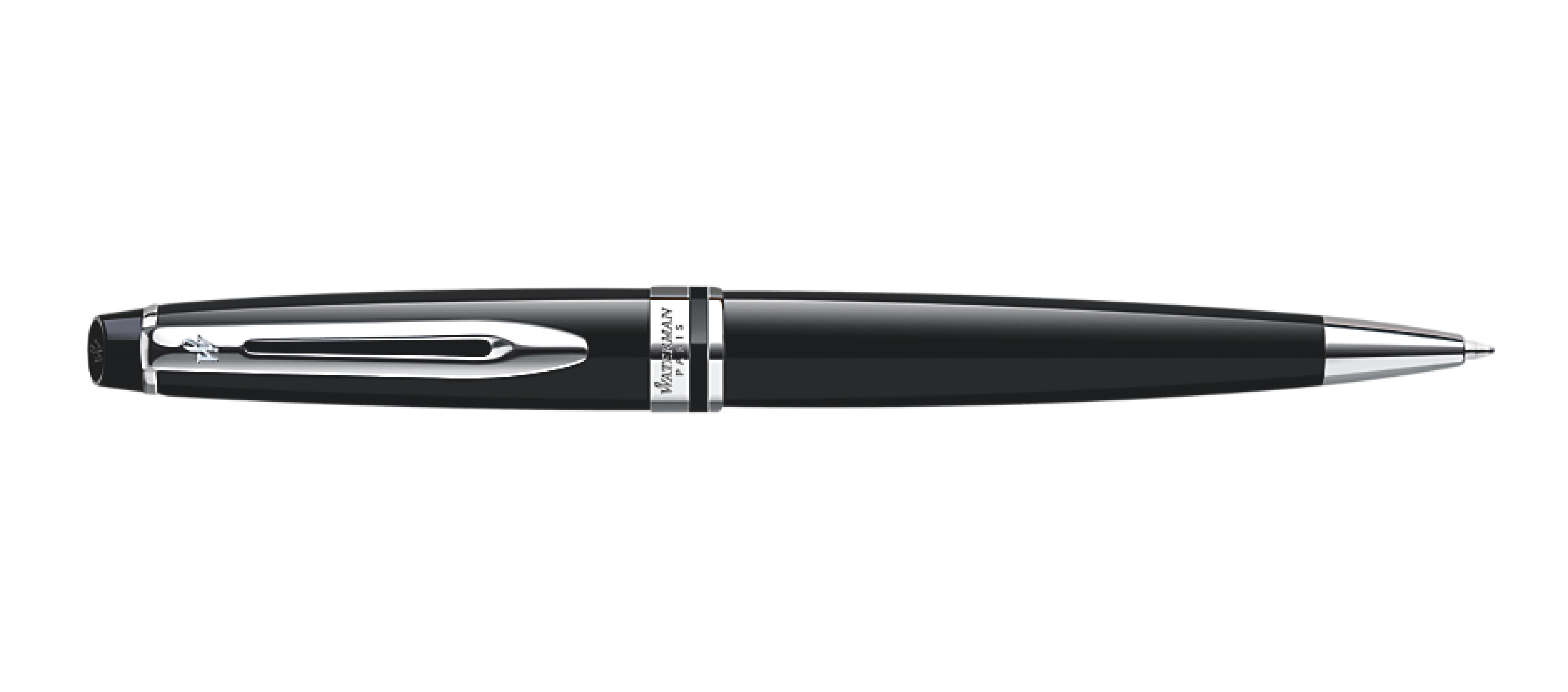 WATERMAN Kugelschreiber Expert Black M Blau Geschenkbox